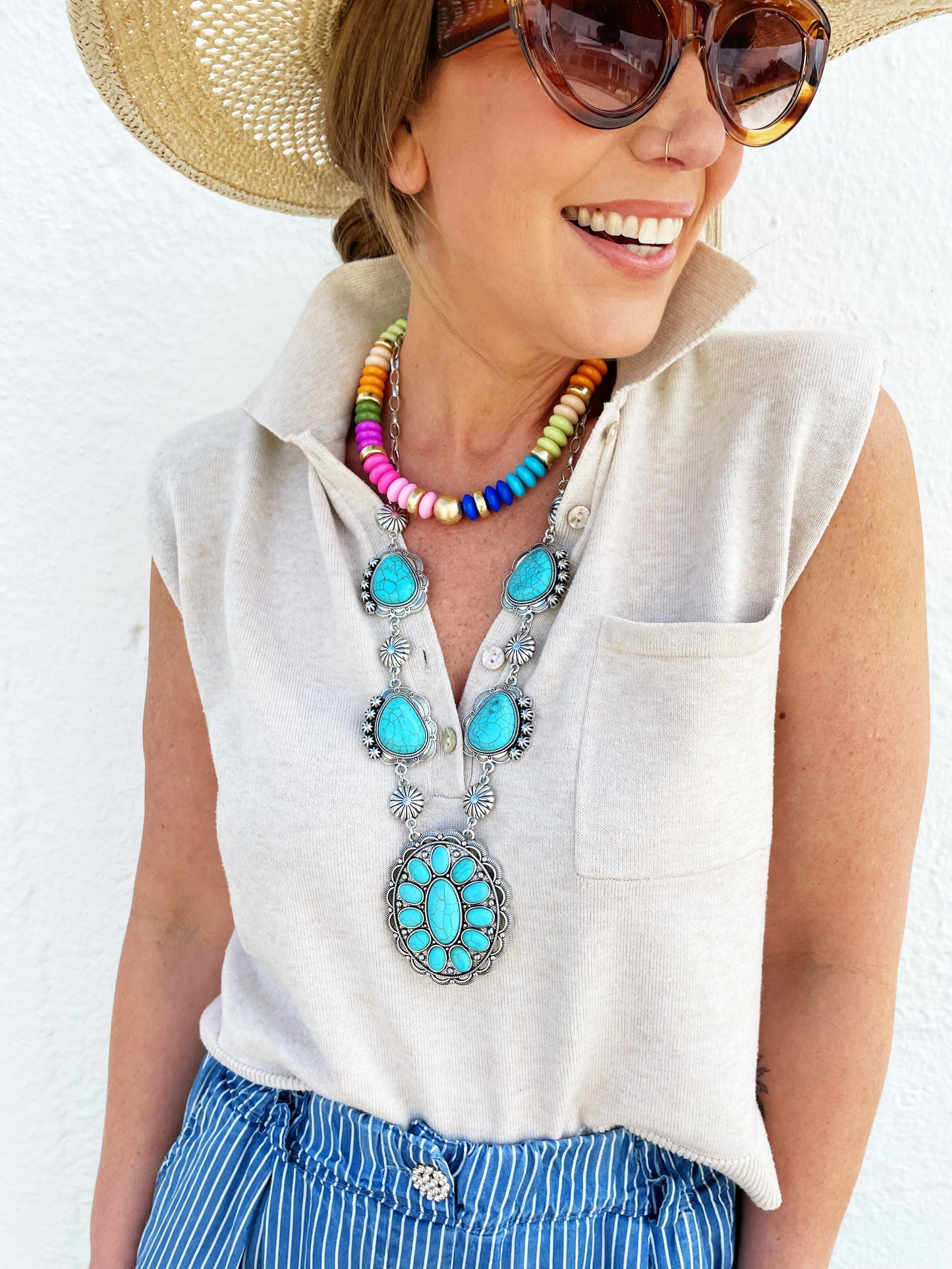 Taylor Turq Necklace FINAL SALE