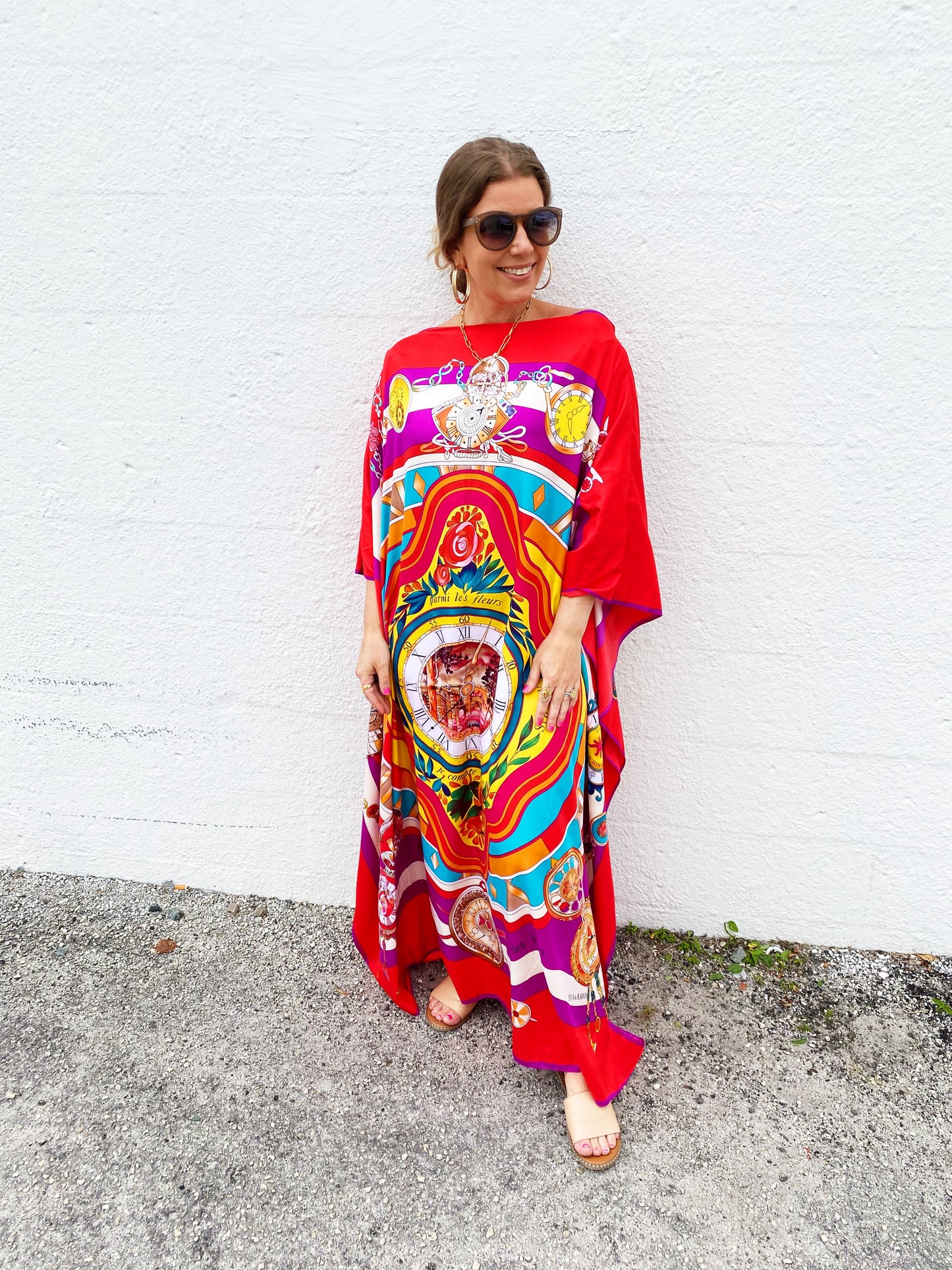 Ella Kaftan - Washable Silk- Multiple Prints