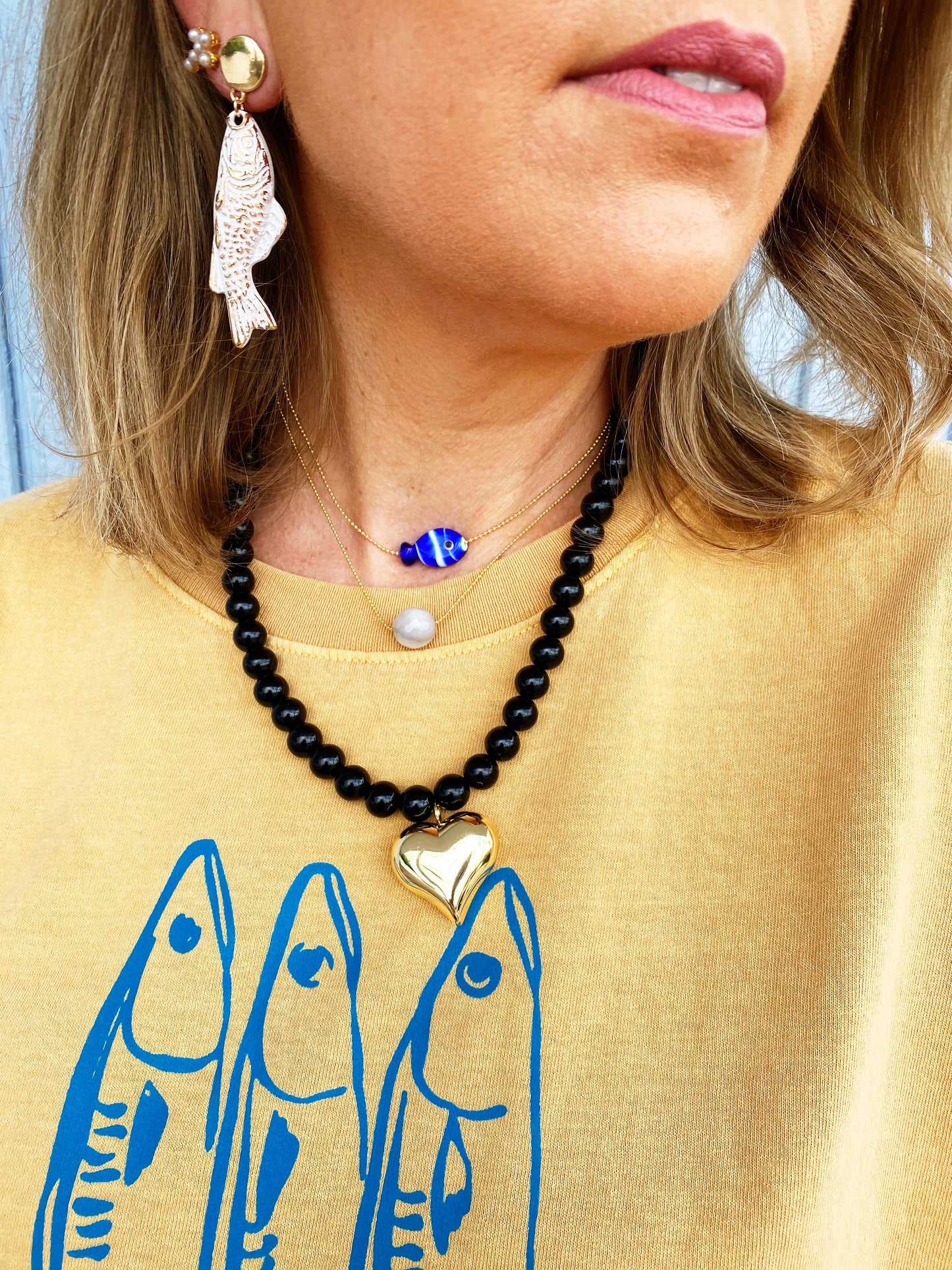 Duncan fish Earring