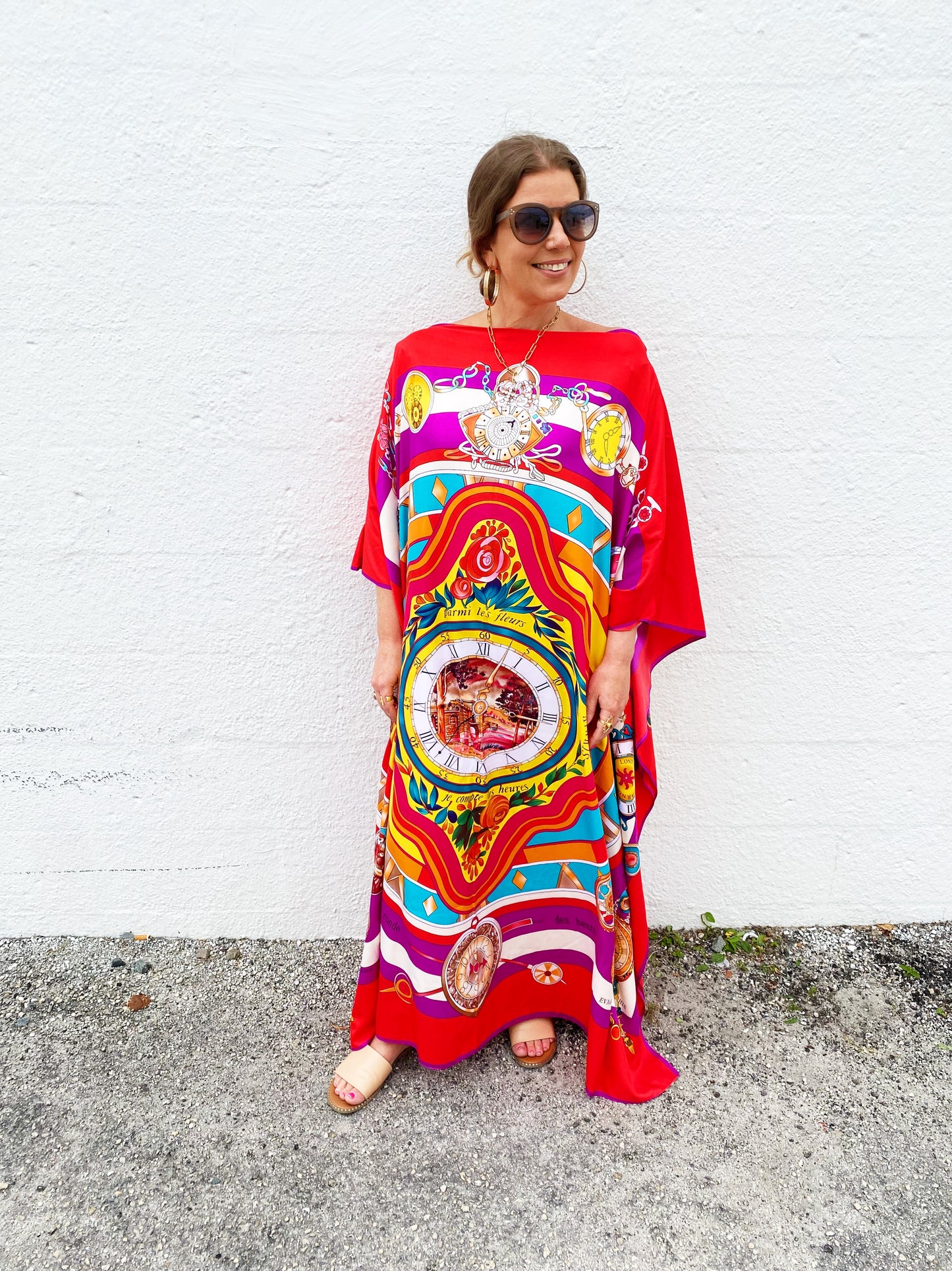 Ella Kaftan - Washable Silk- Multiple Prints