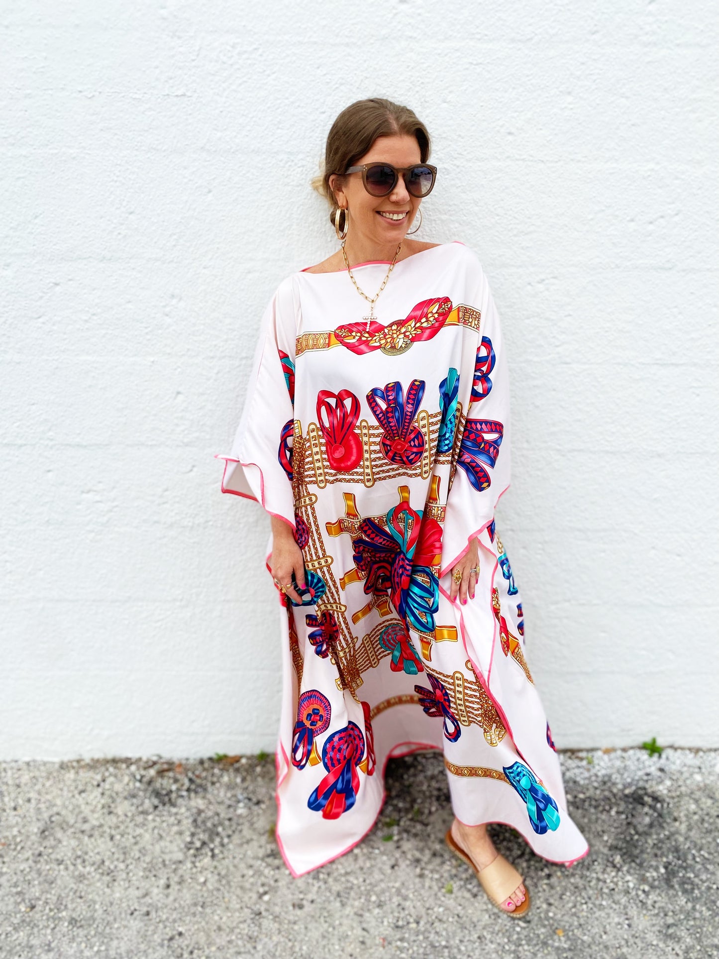 Ella Kaftan - Washable Silk- Multiple Prints