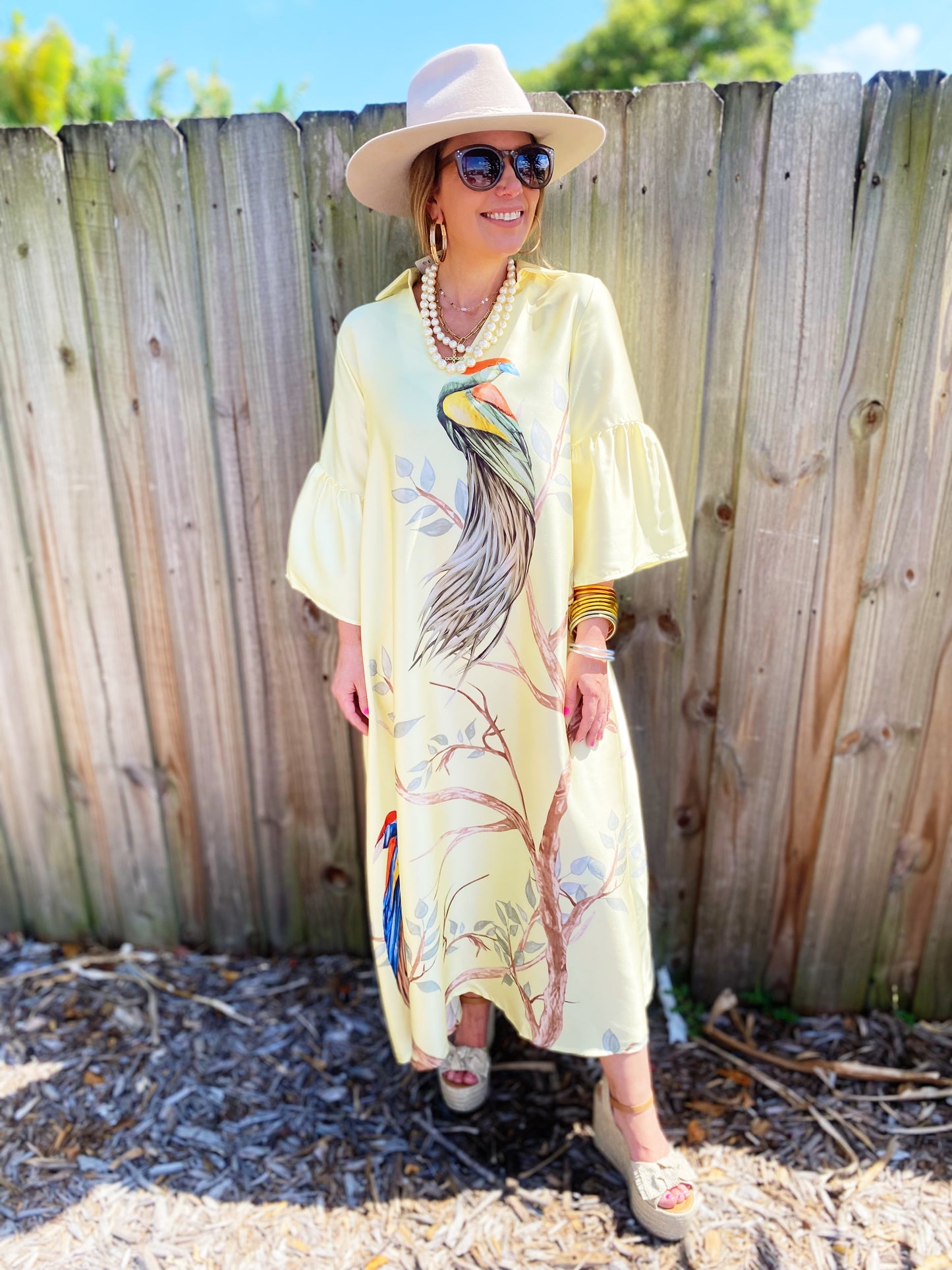 Daphne Stamp Dress