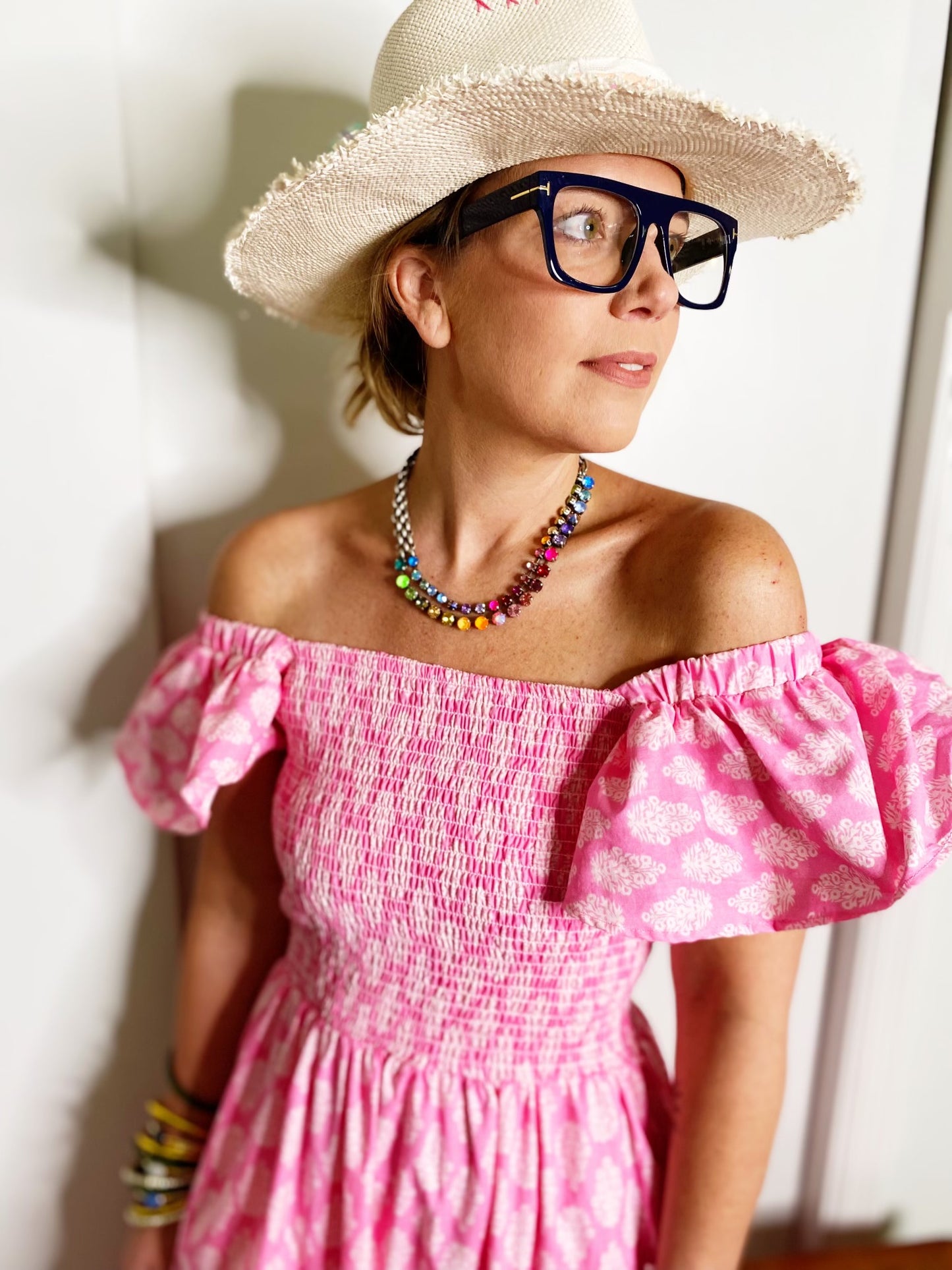 Charlie Dress Pink Floral