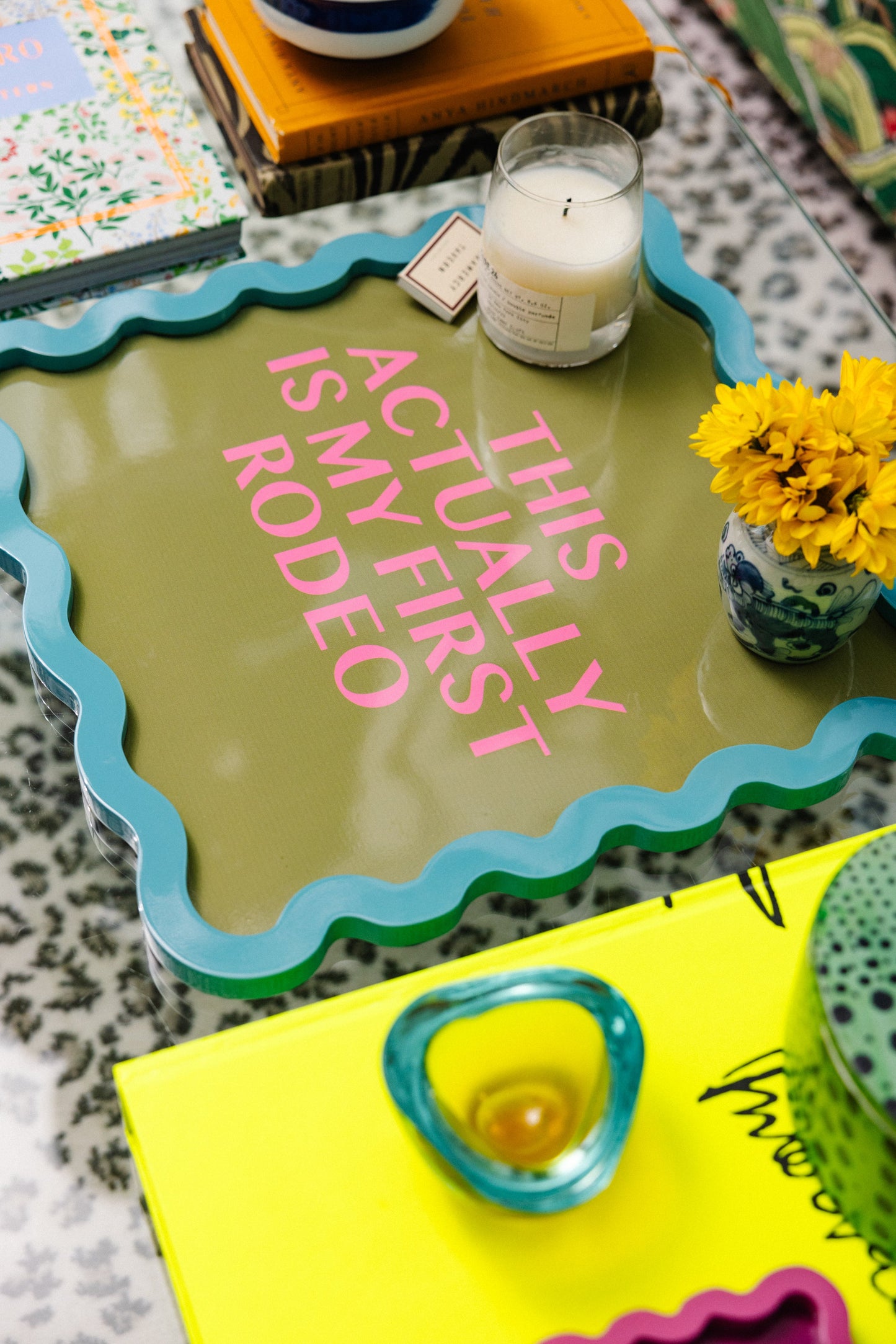 Rodeo Large Lacquer Tray