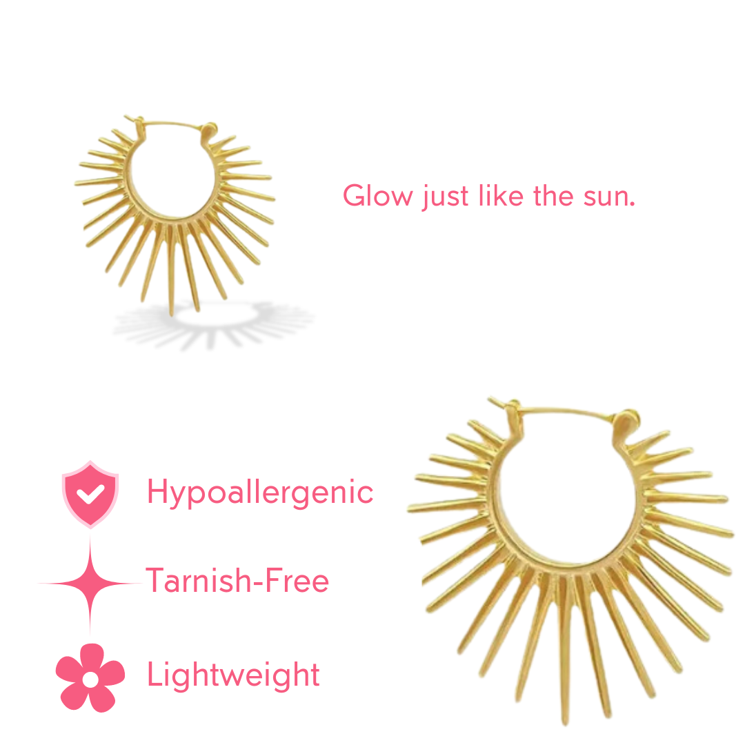Golden Sunshine Earrings