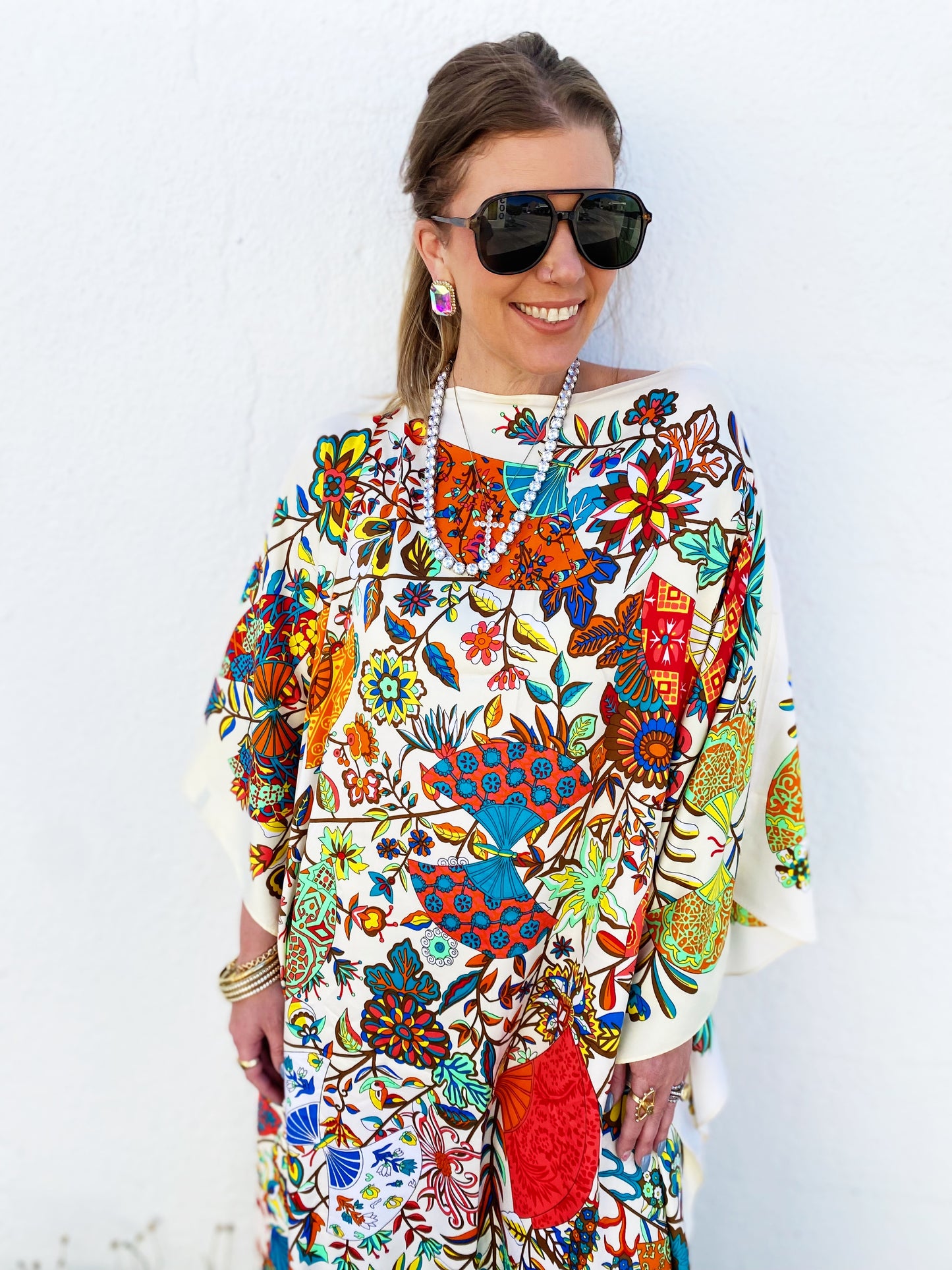 Ella Kaftan - Washable Silk- Multiple Prints