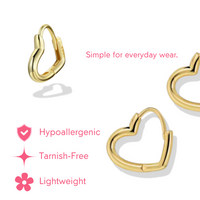 Love! XS Heart Shaped Huggies