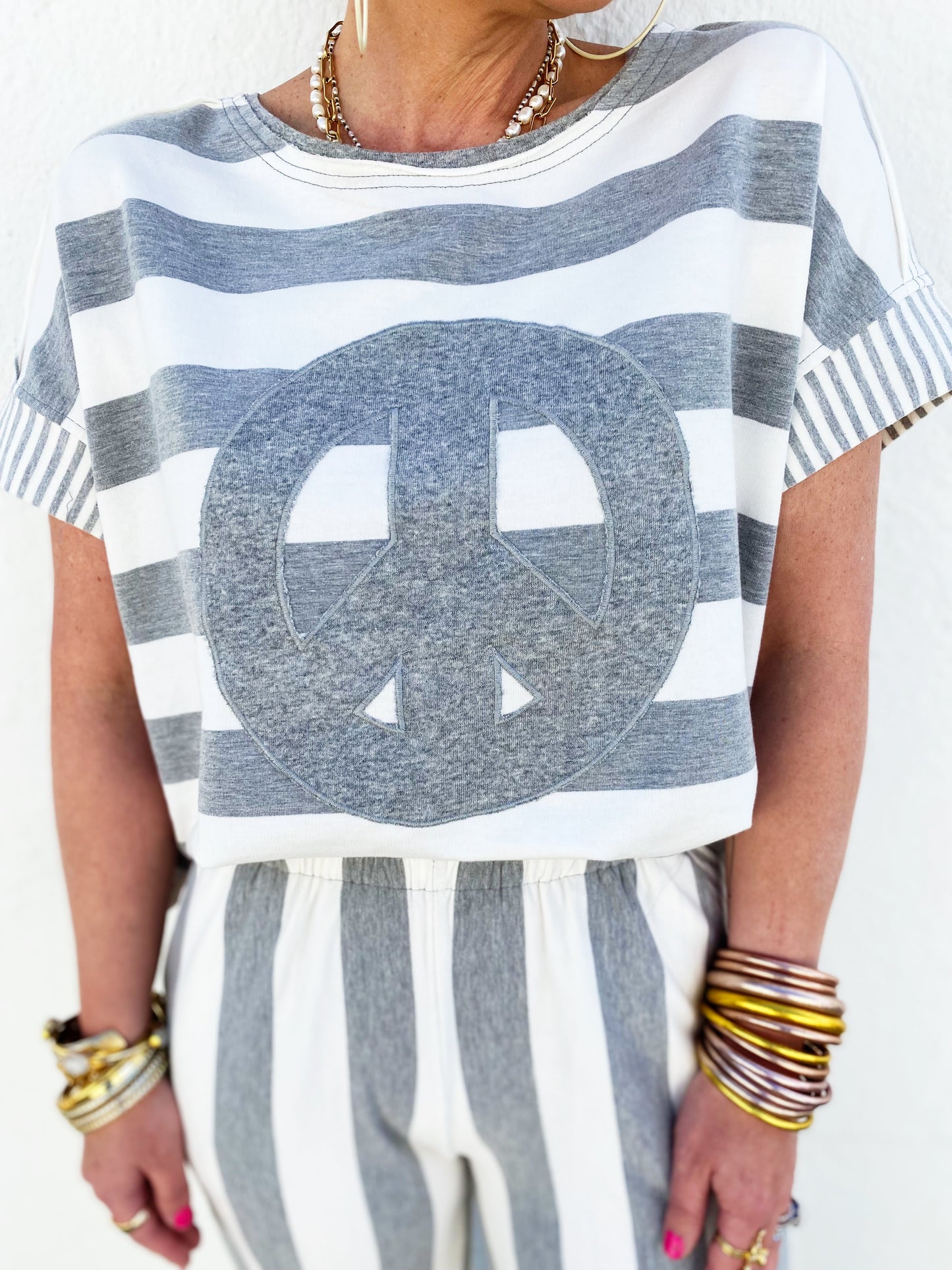 Caleb Top in Grey