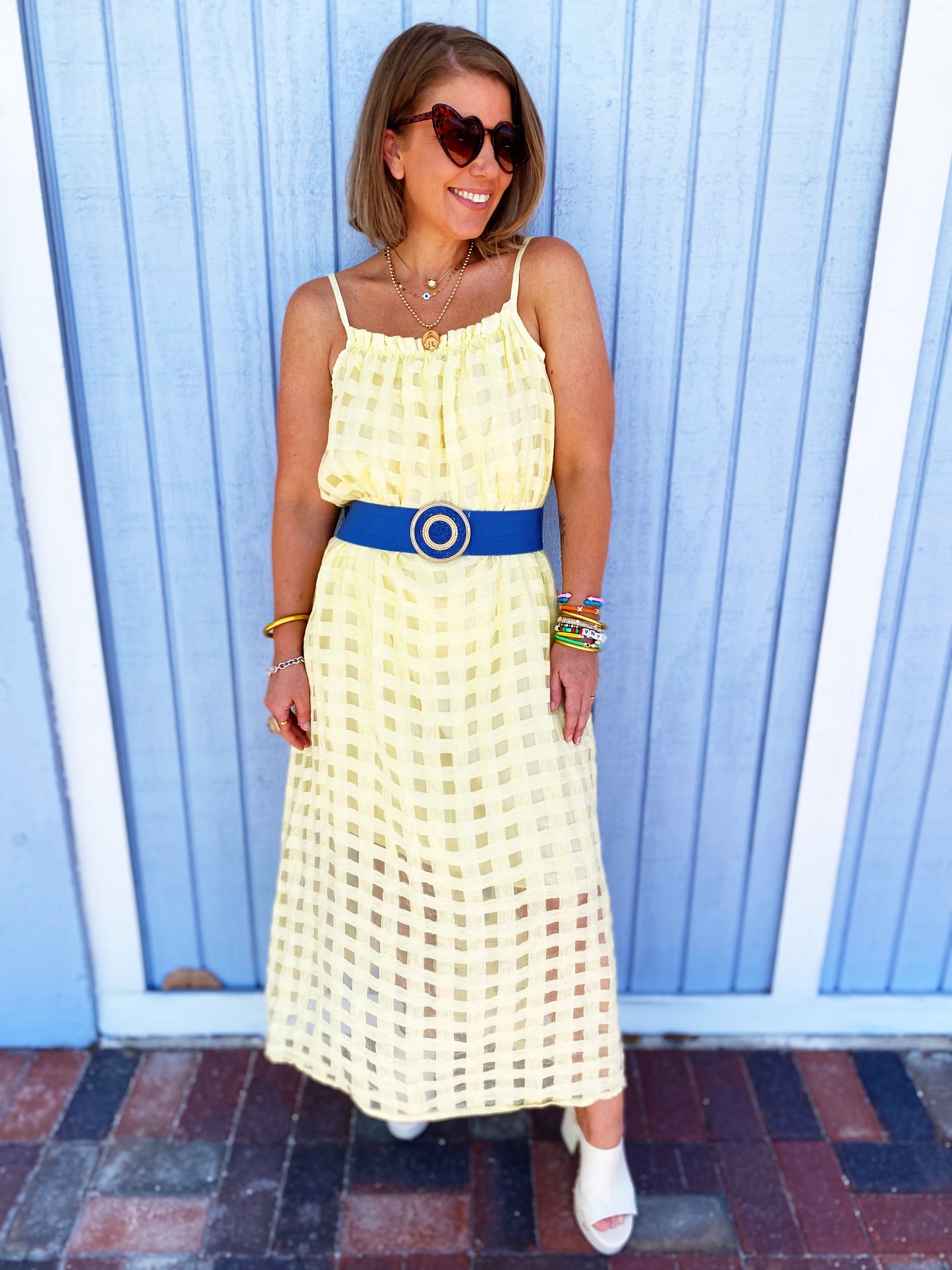 Avery Dress in Yellow