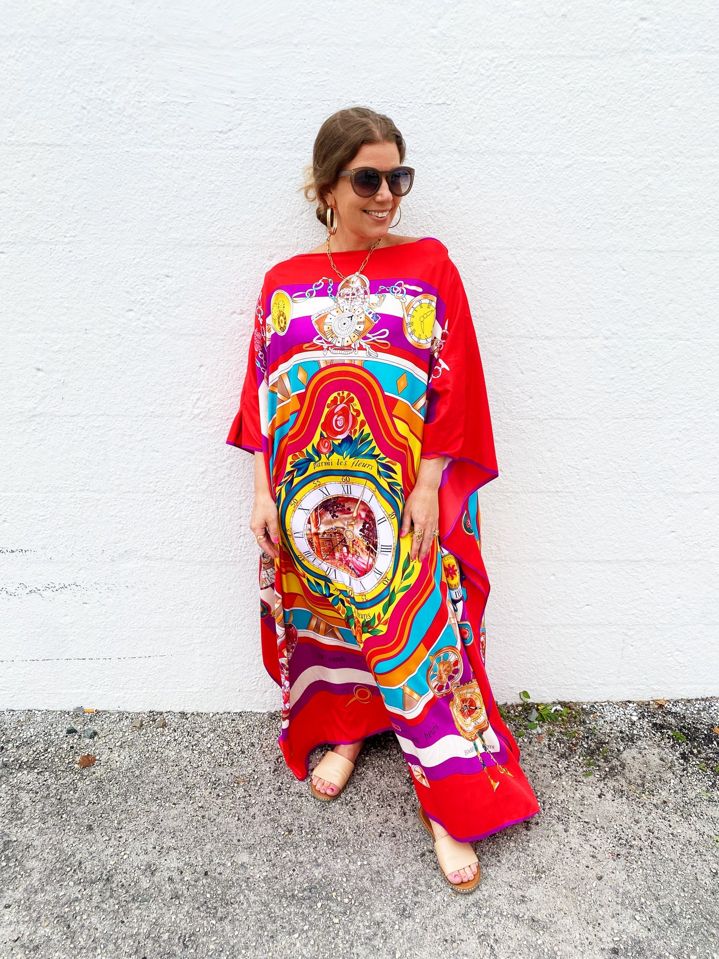 Ella Kaftan - Washable Silk- Multiple Prints