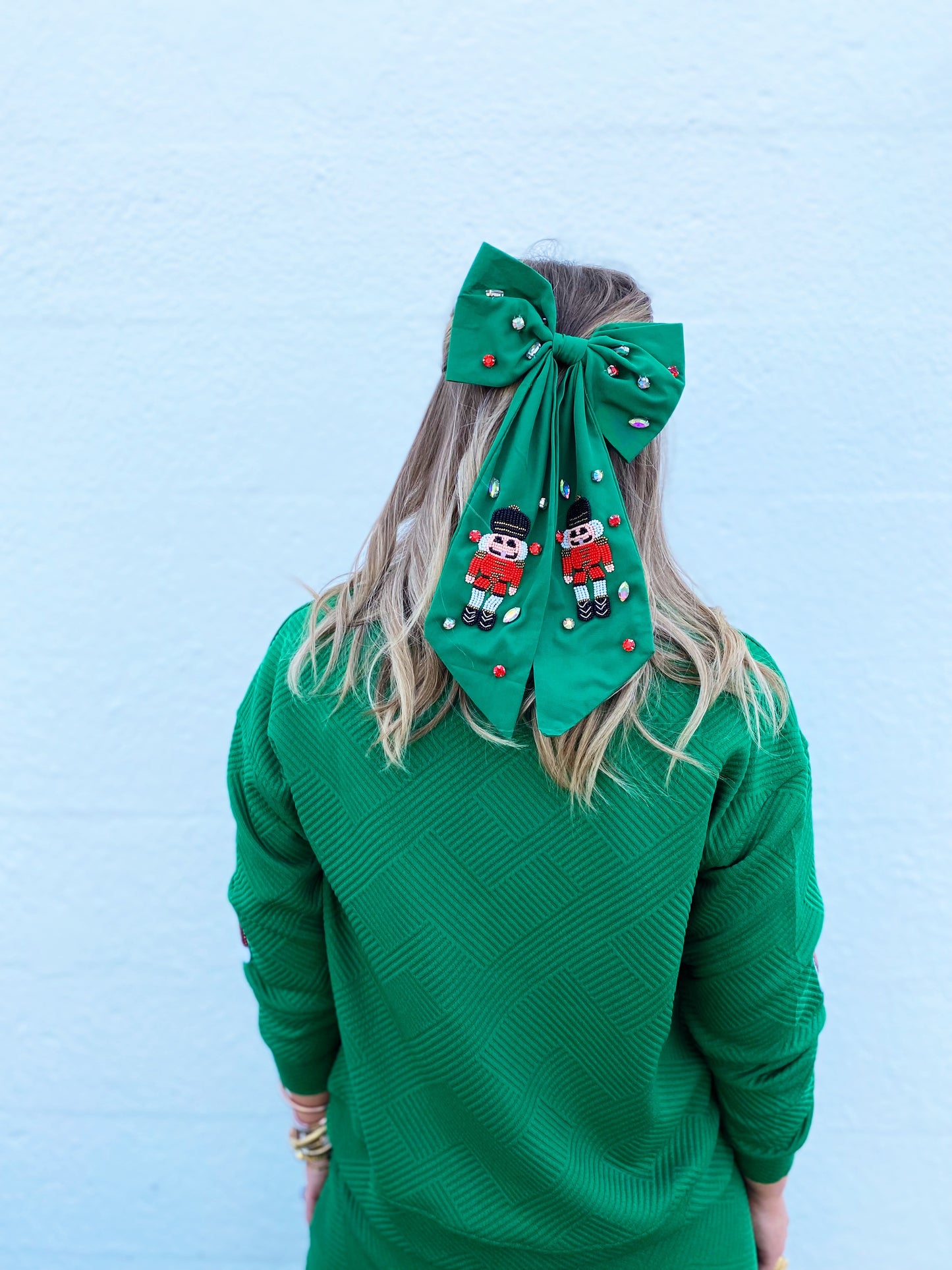 Nutcracker Hair Bow