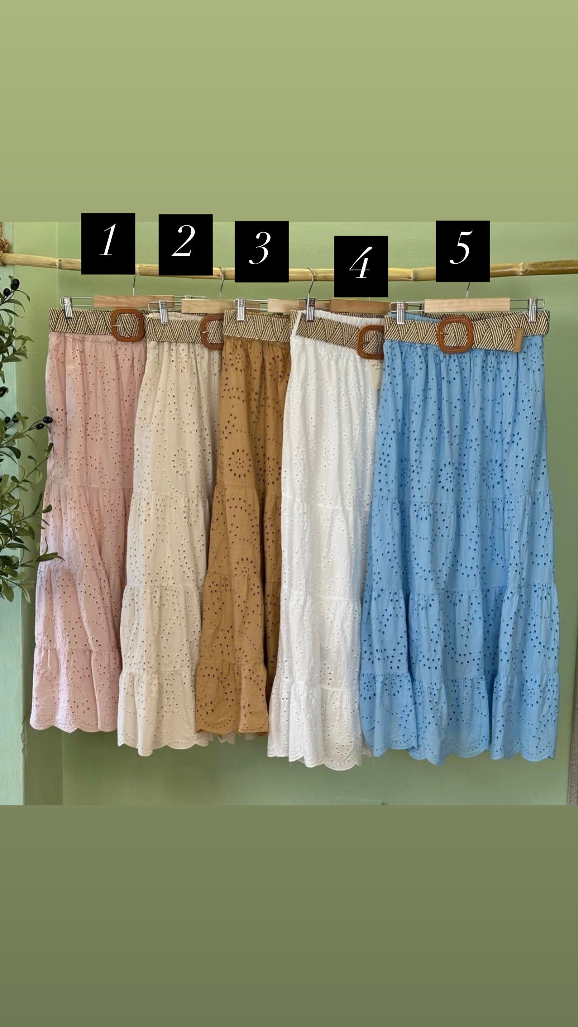 Christie Skirt With Belt