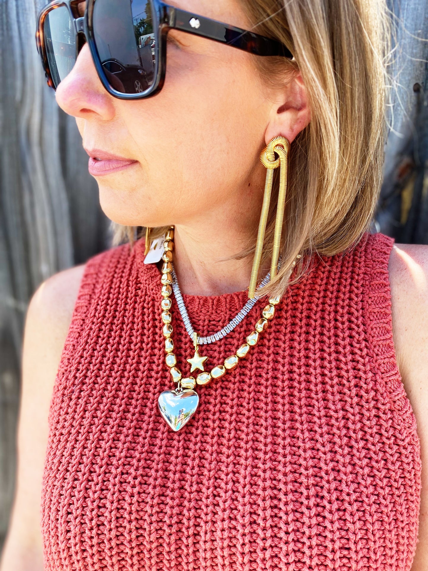 Jesica Heart Necklace