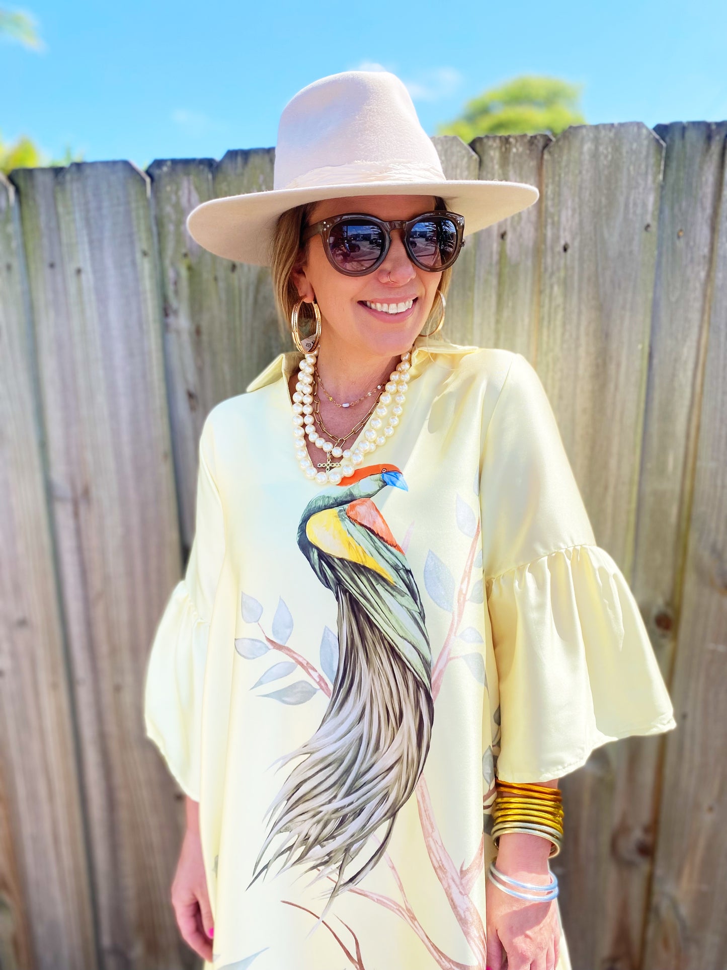 Daphne Stamp Dress