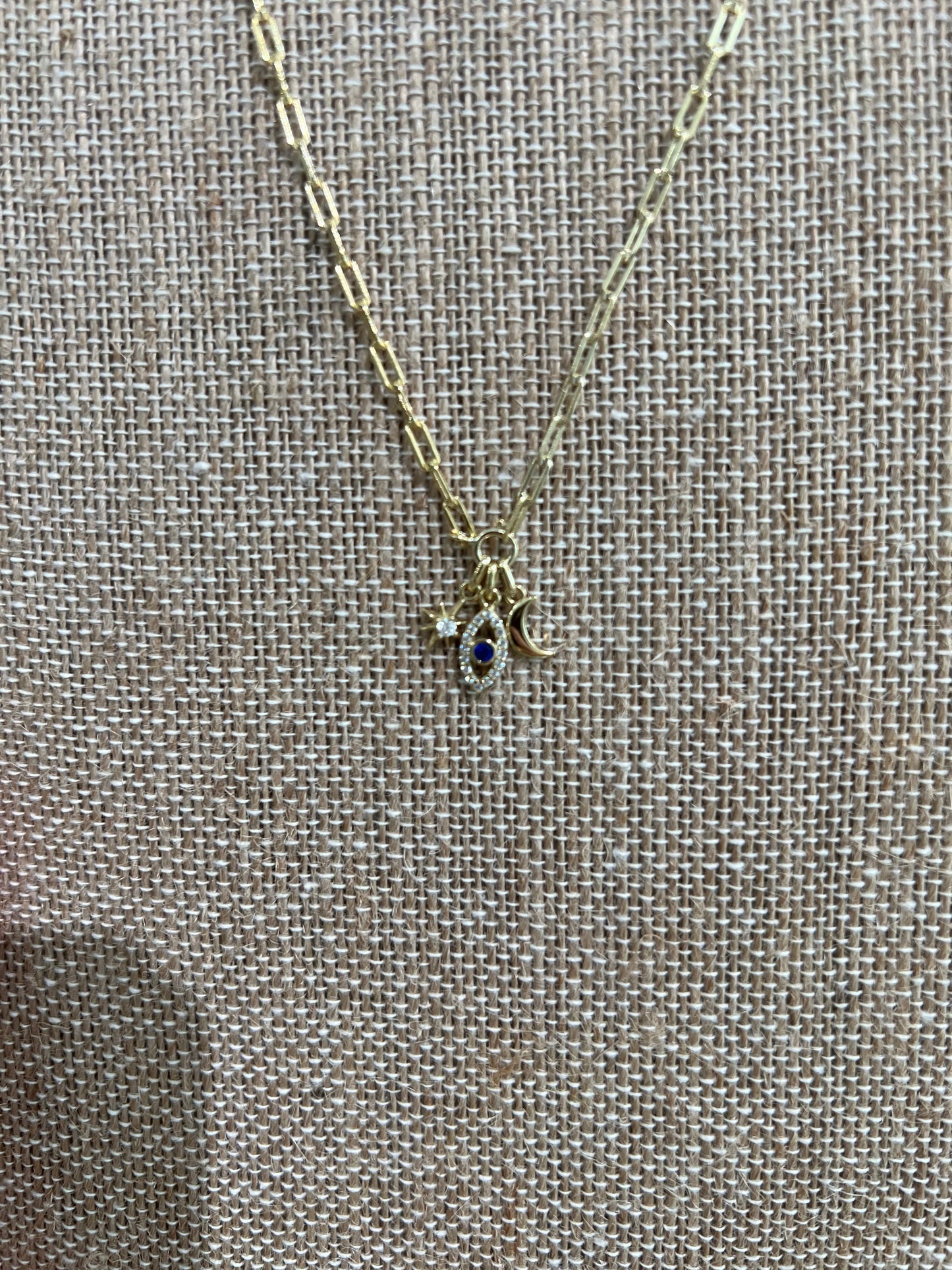 Sterling Silver Lucky Charm Necklace