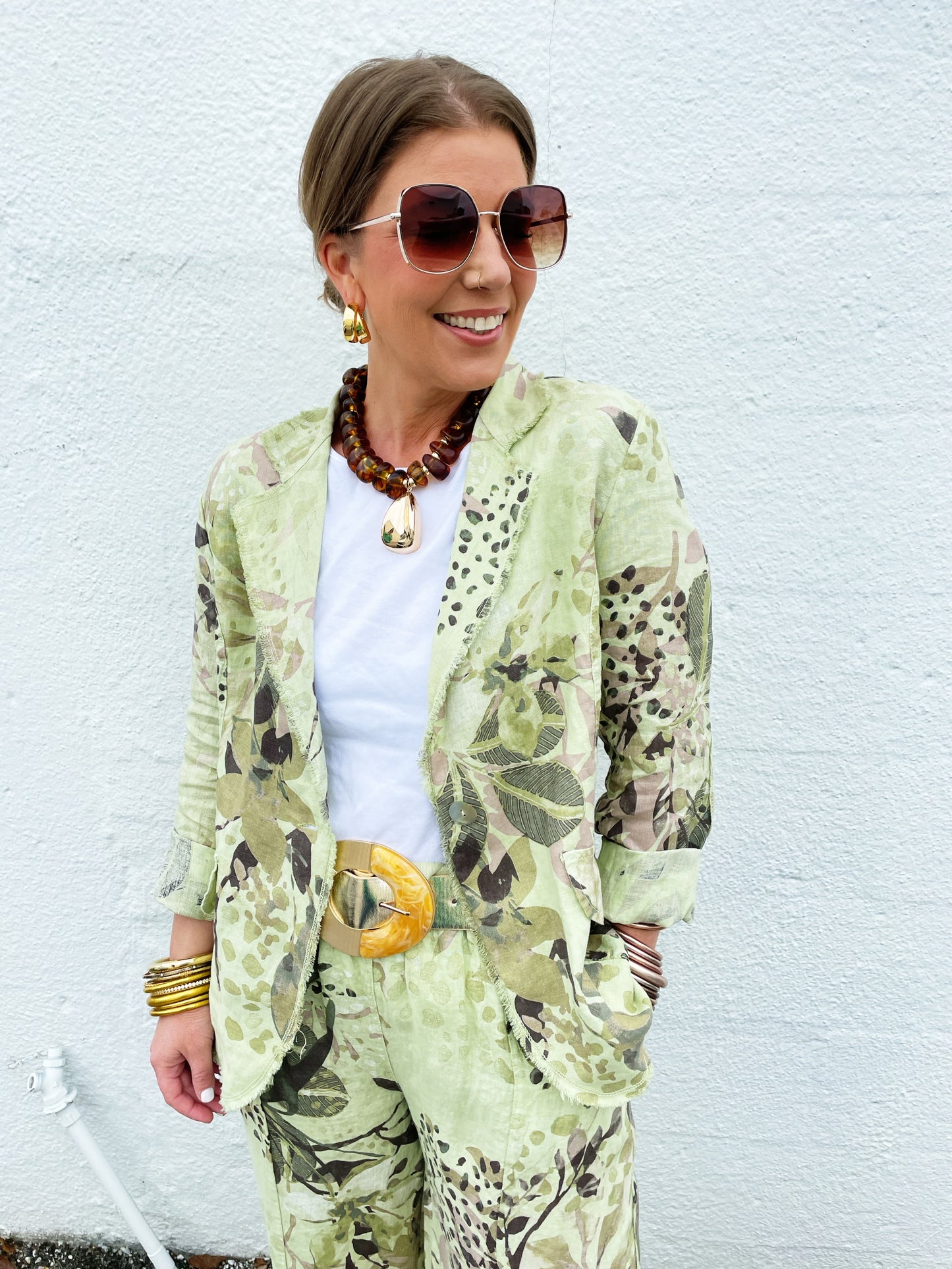 Sarah Jacket in Sage