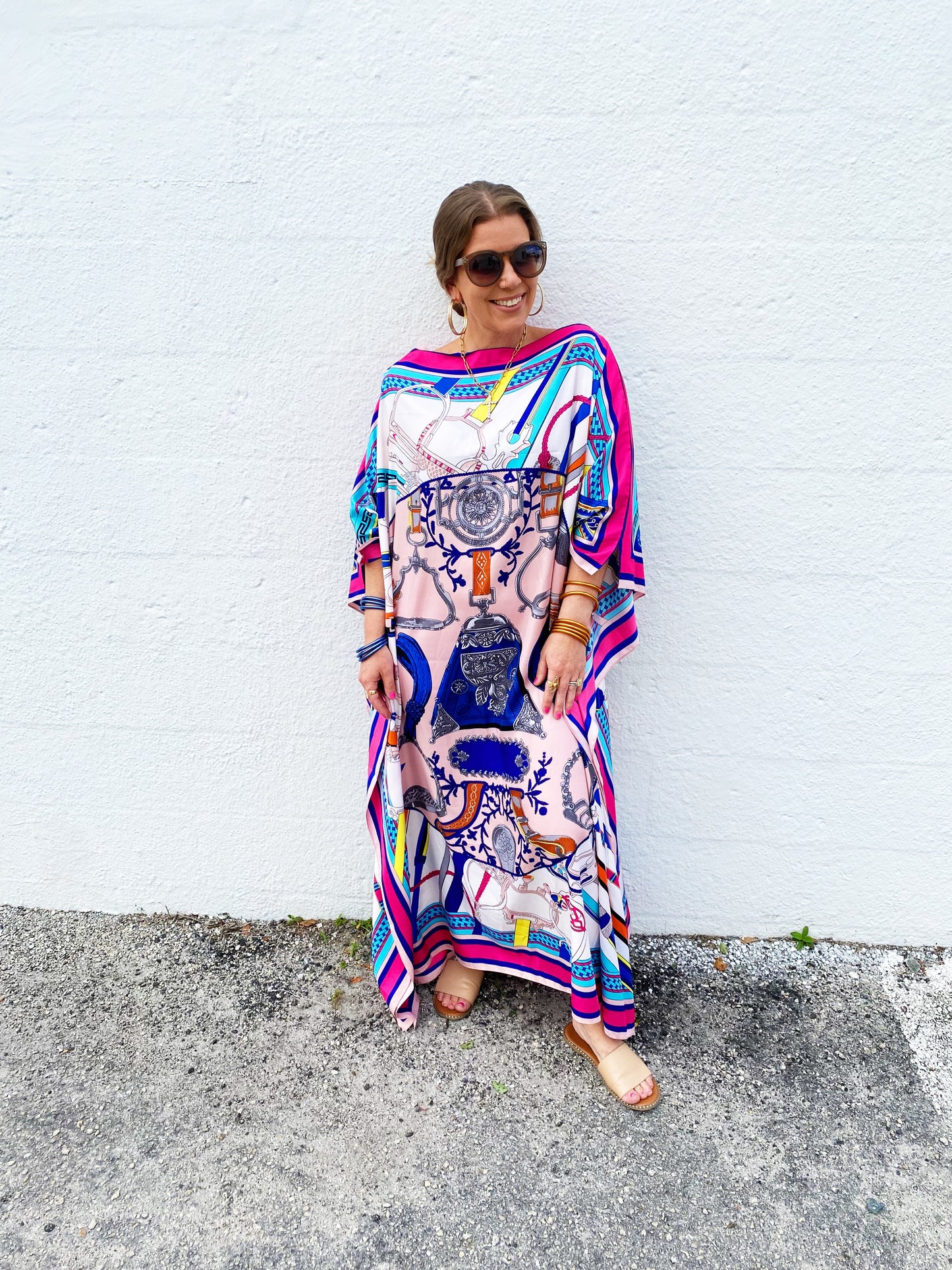 Ella Kaftan - Washable Silk- Multiple Prints