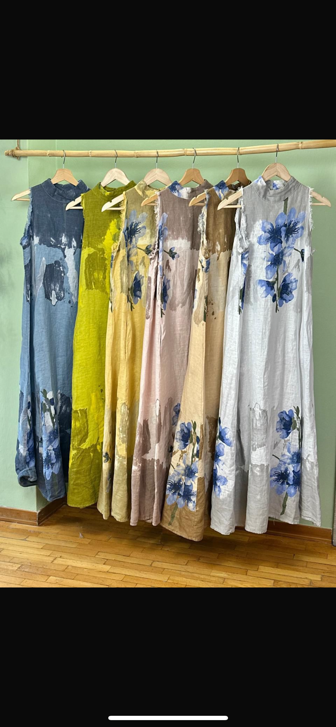 Jenny Dress in Grey Watercolor