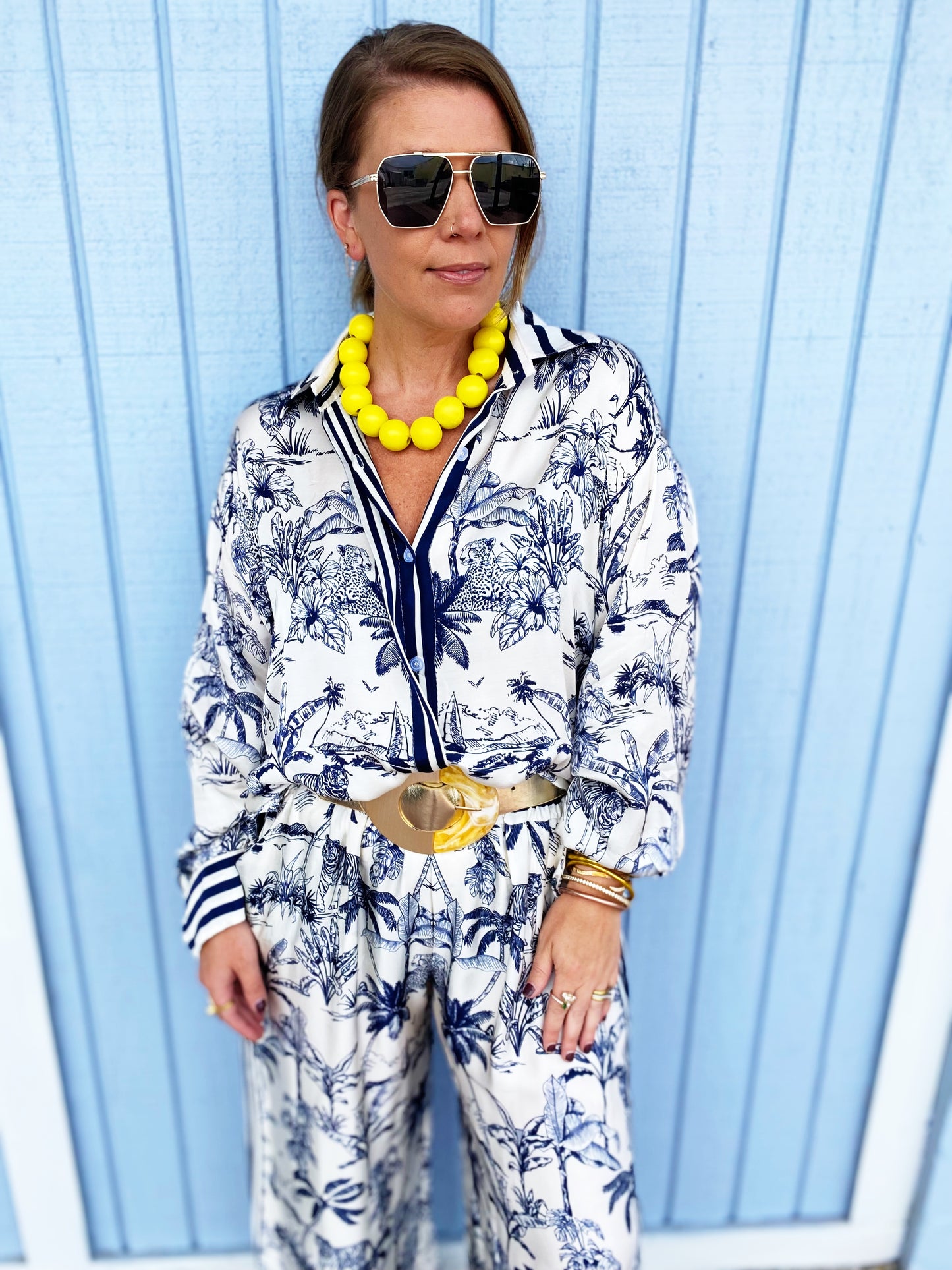 JIll Set in Navy