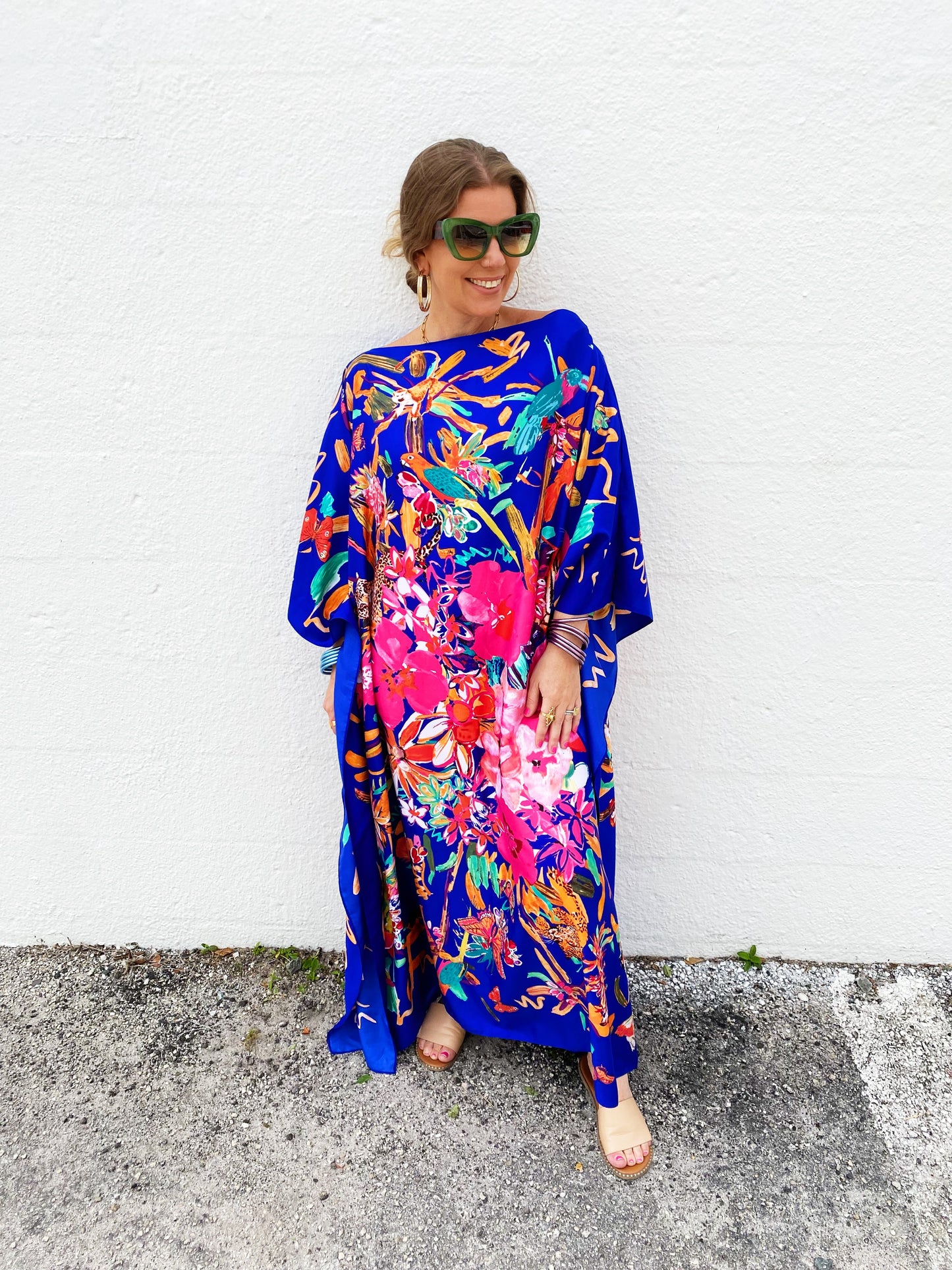 Ella Kaftan - Washable Silk- Multiple Prints