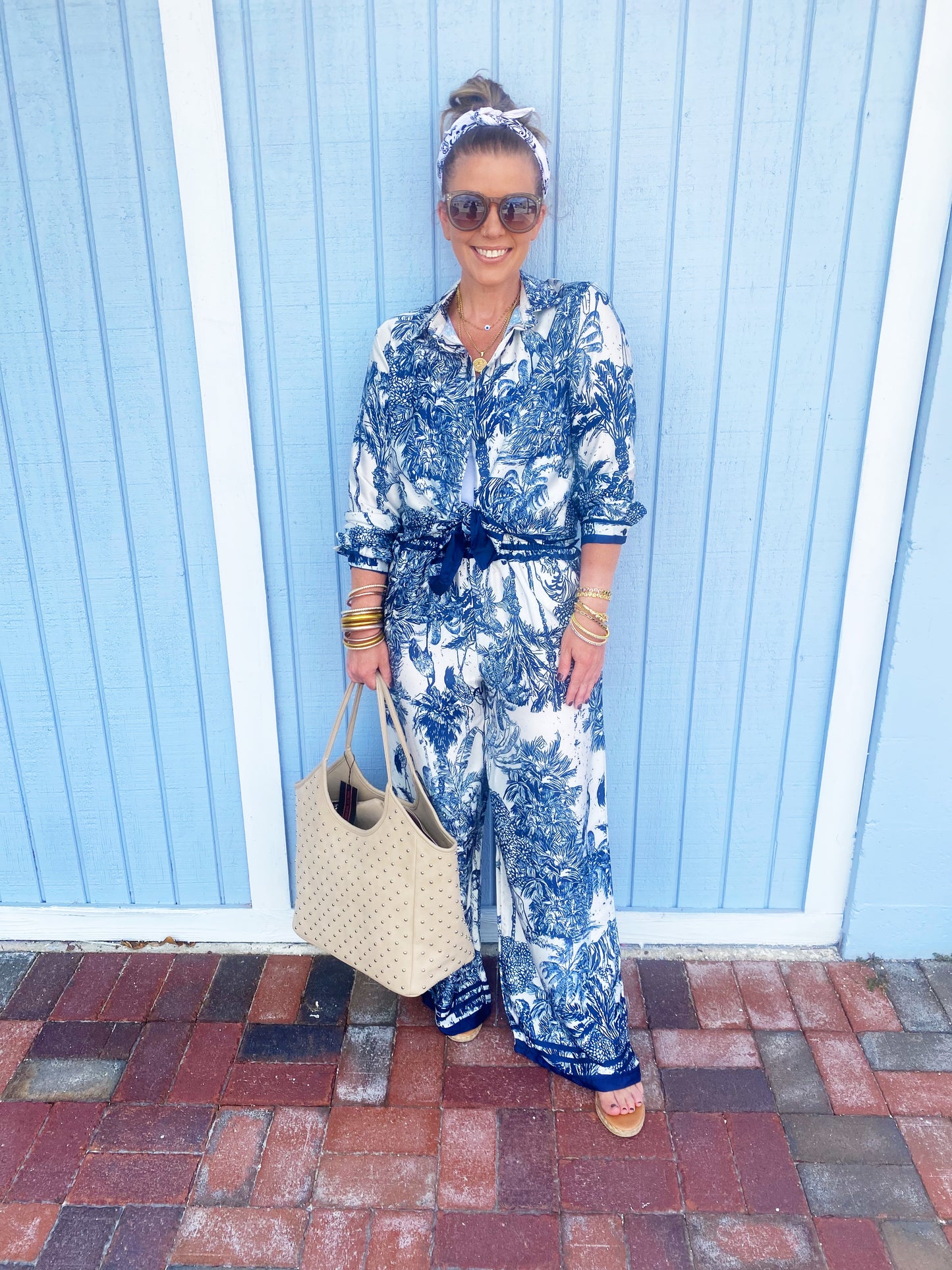 Sasha Set in Navy