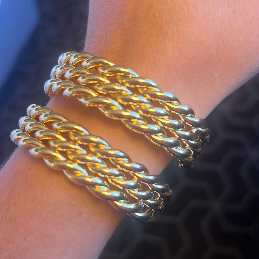 Triple rope cuff *FINAL SALE ITEM
