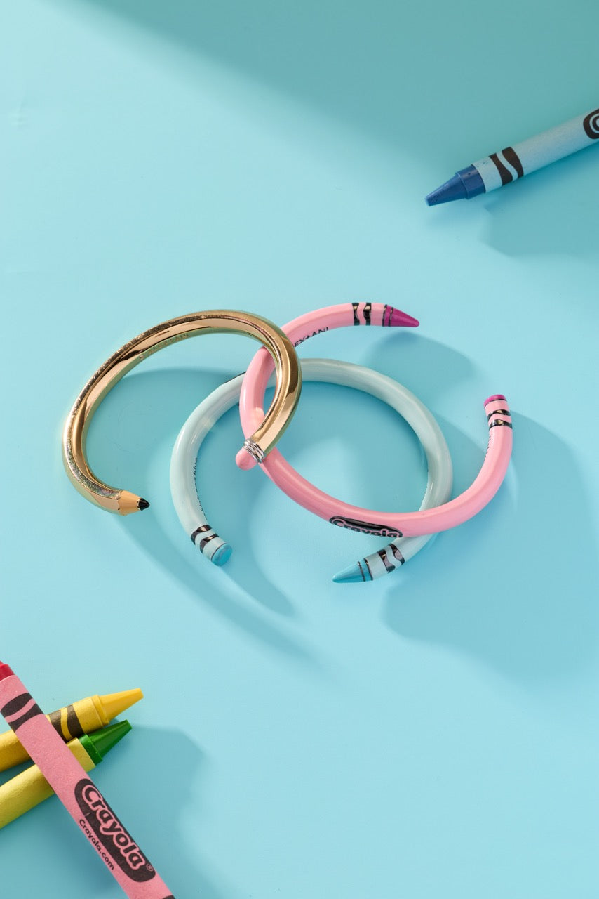 Crayola Tickle Me Pink Crayon Cuff