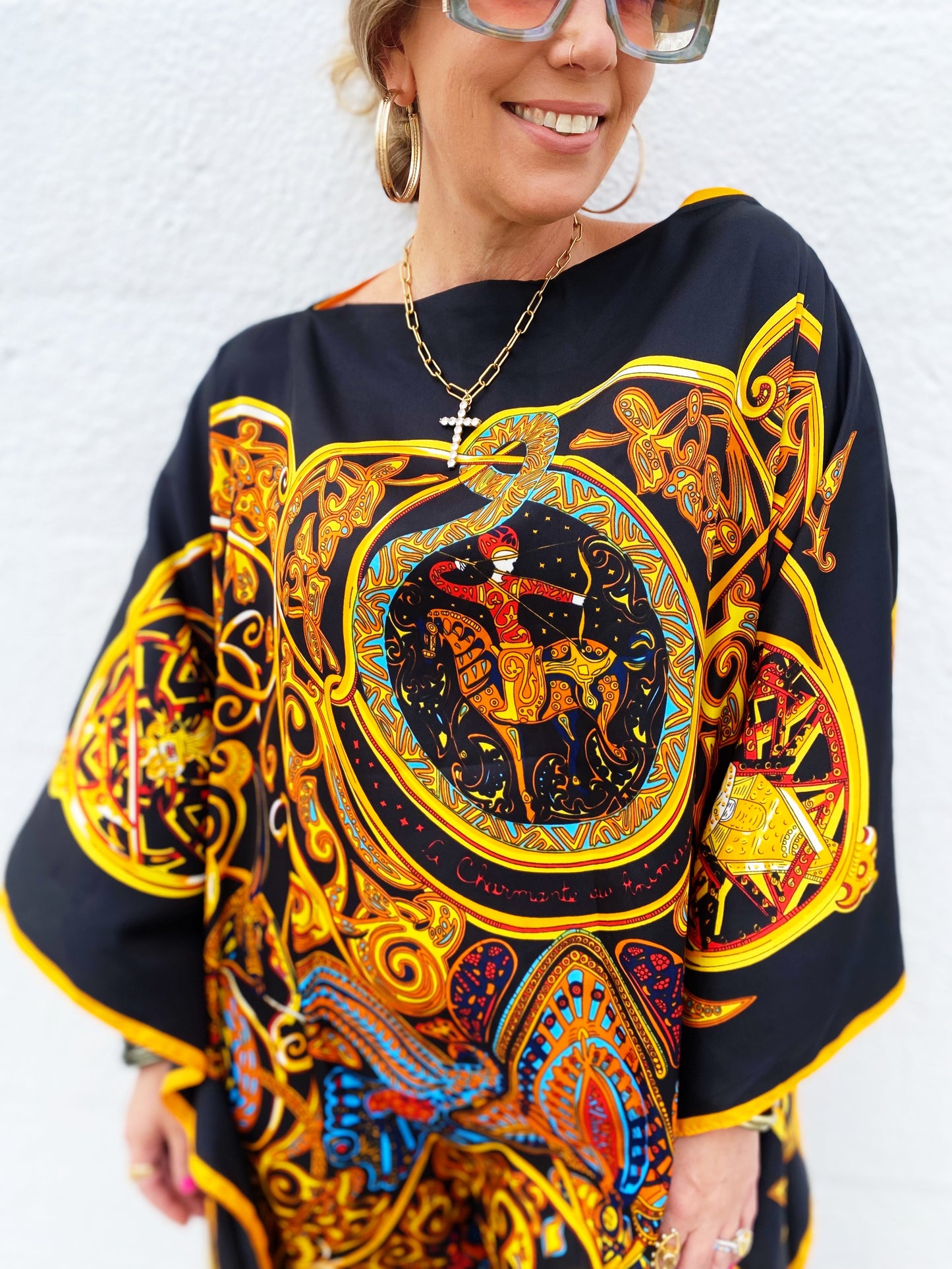 Ella Kaftan - Washable Silk- Multiple Prints