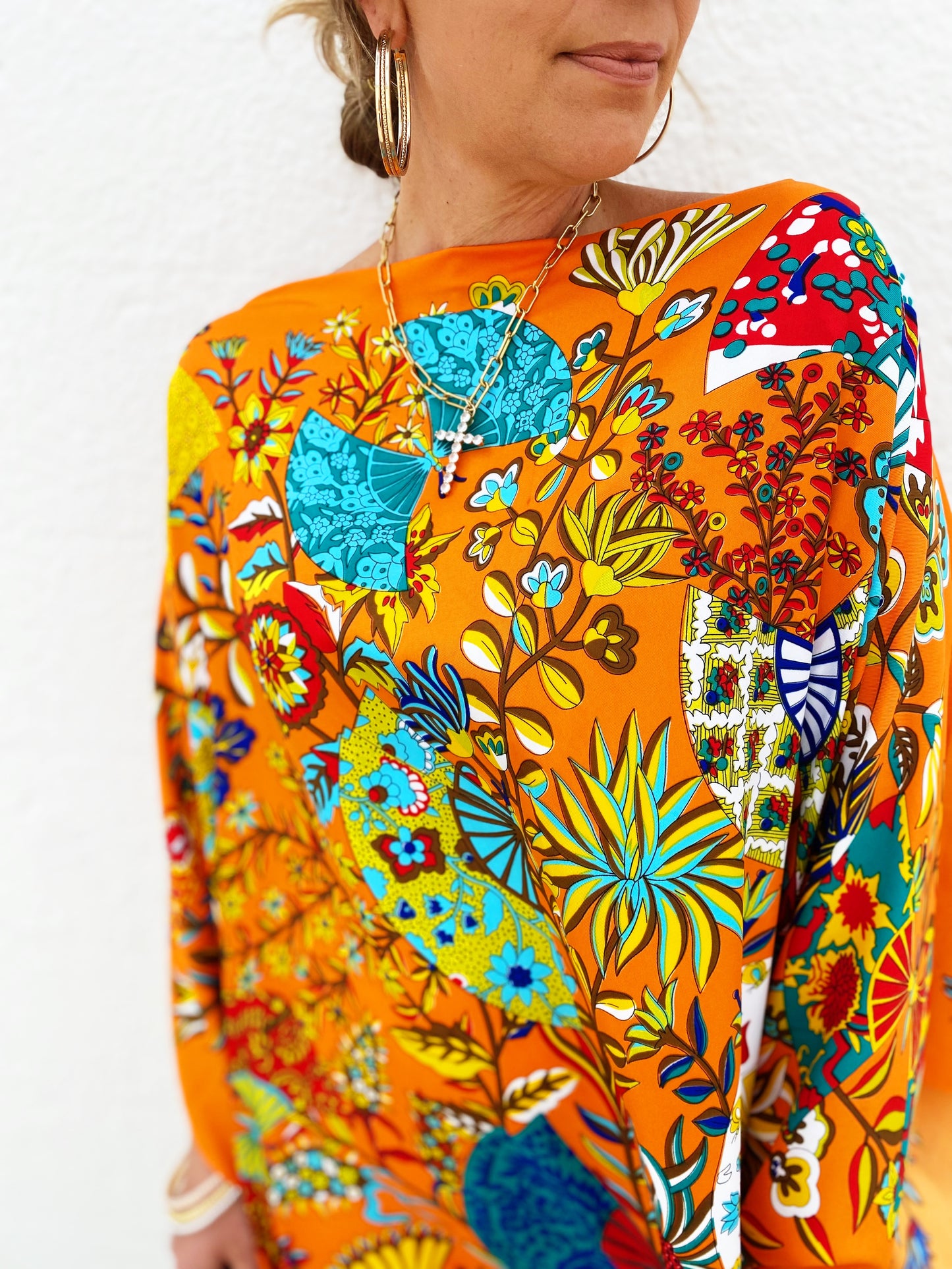 Ella Kaftan - Washable Silk- Multiple Prints
