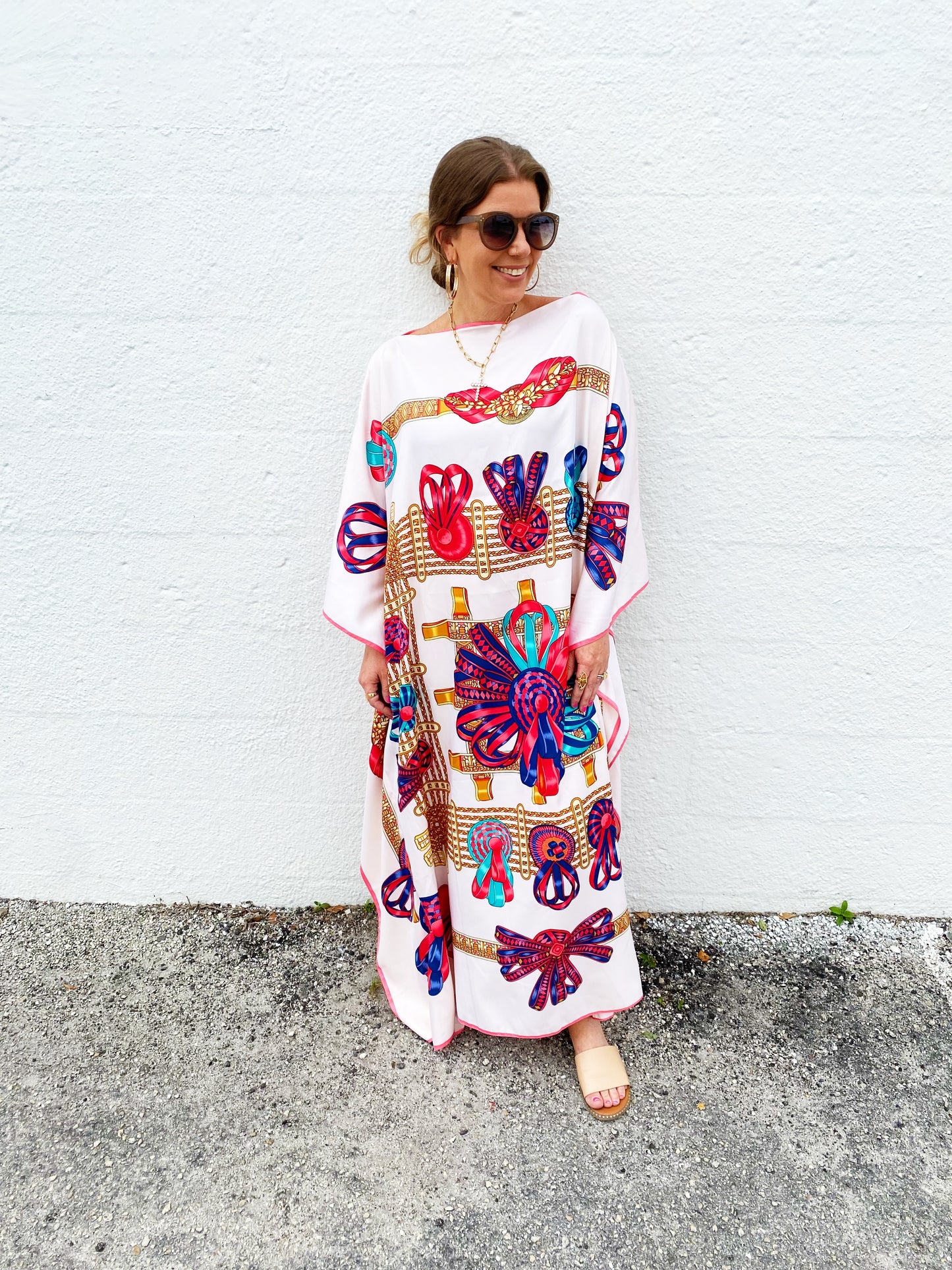 Ella Kaftan - Washable Silk- Multiple Prints