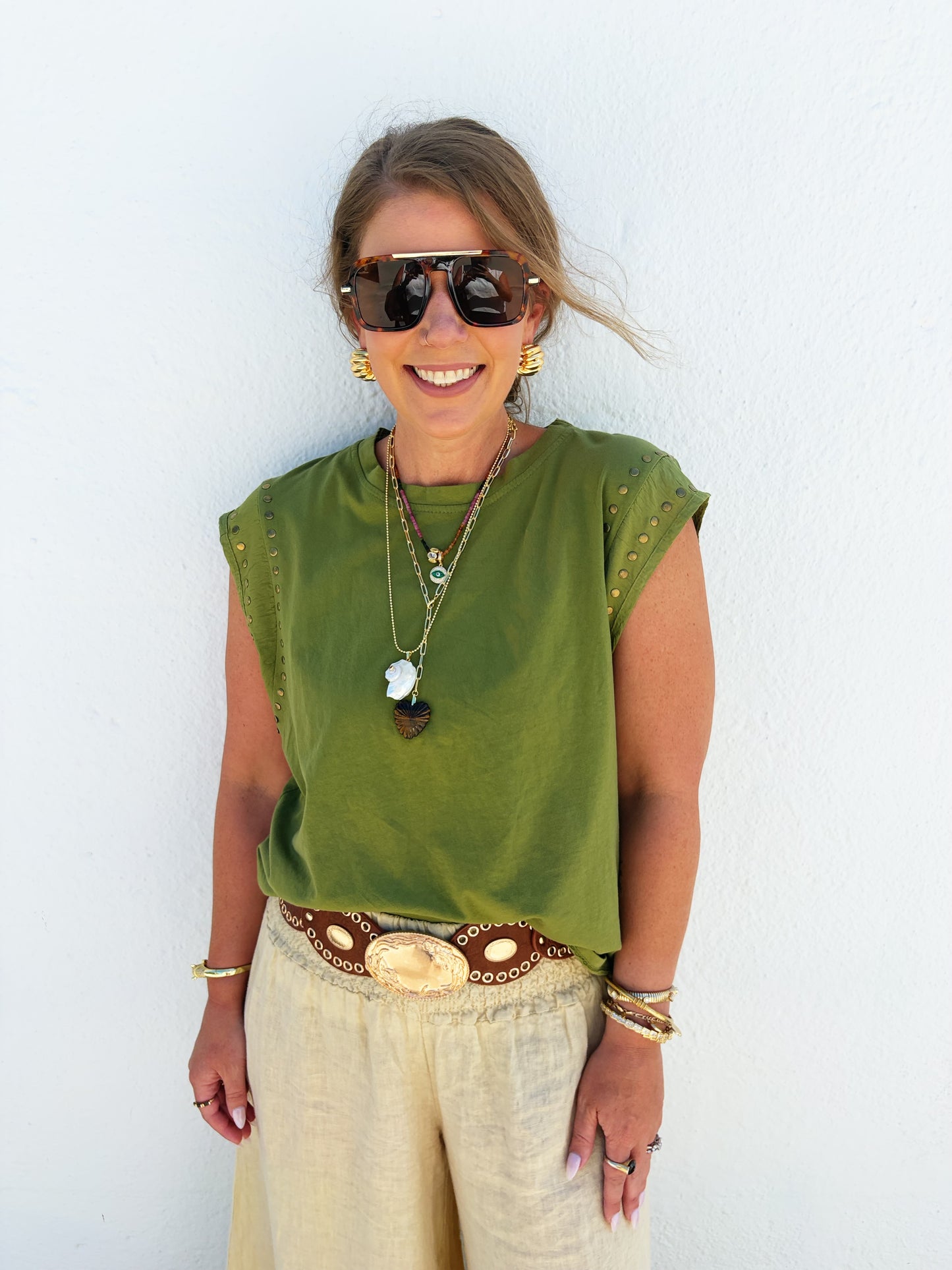 Stevie Studded Tank **2 Colors