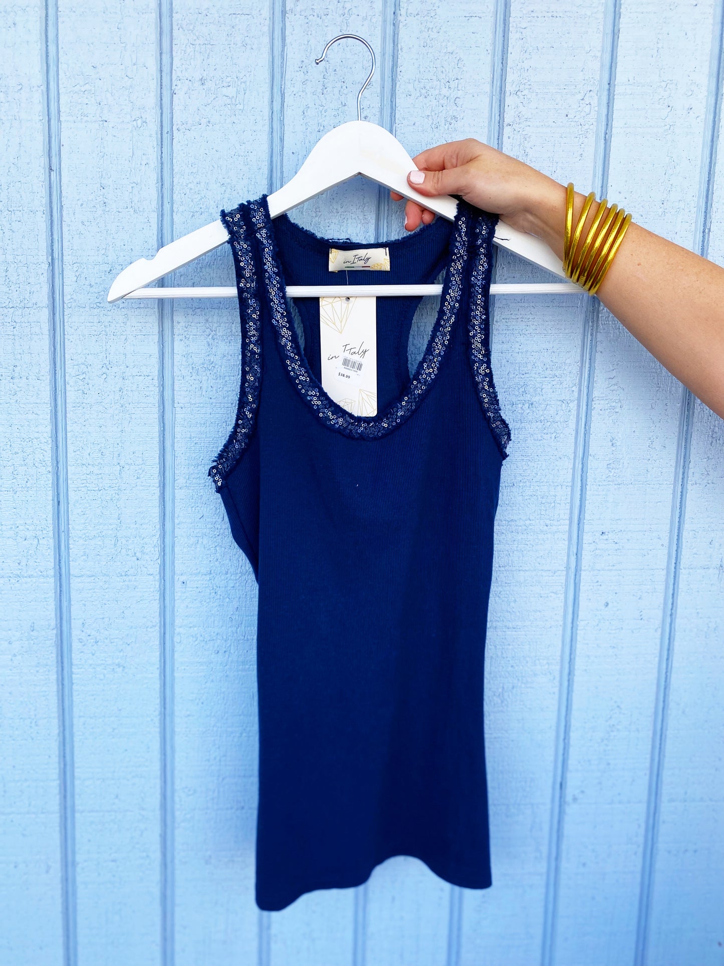 Jillian Tank w Sparkle