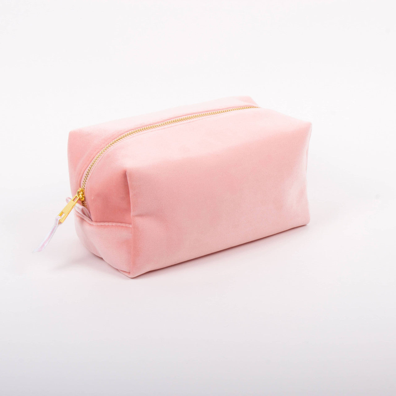 Large Velvet Zipper Case