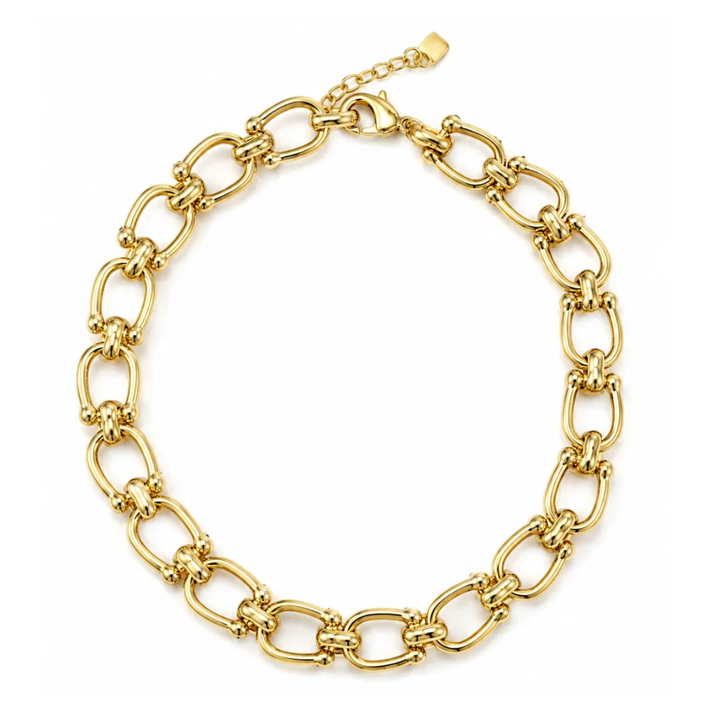 Equestrian Chain Necklace