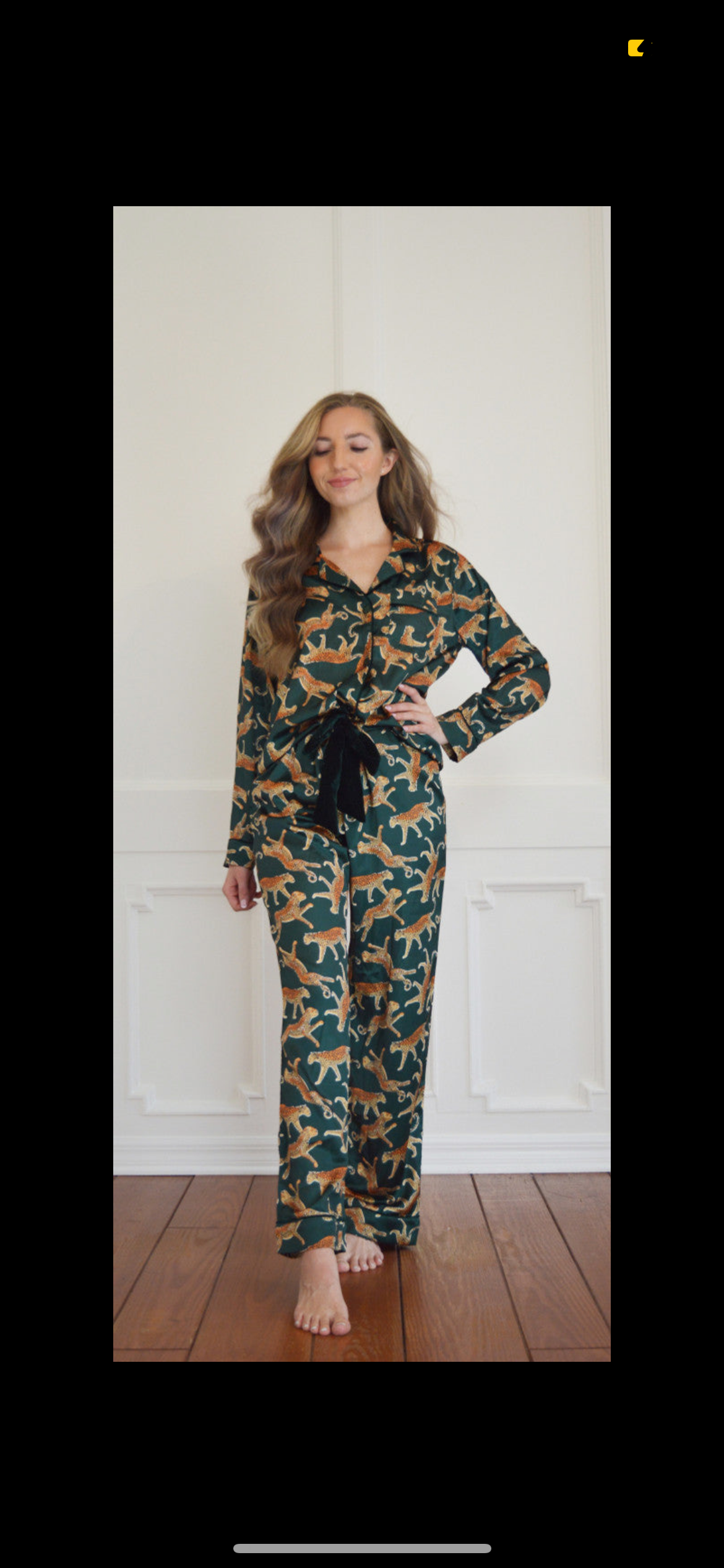 Green Leopard Sleepwear