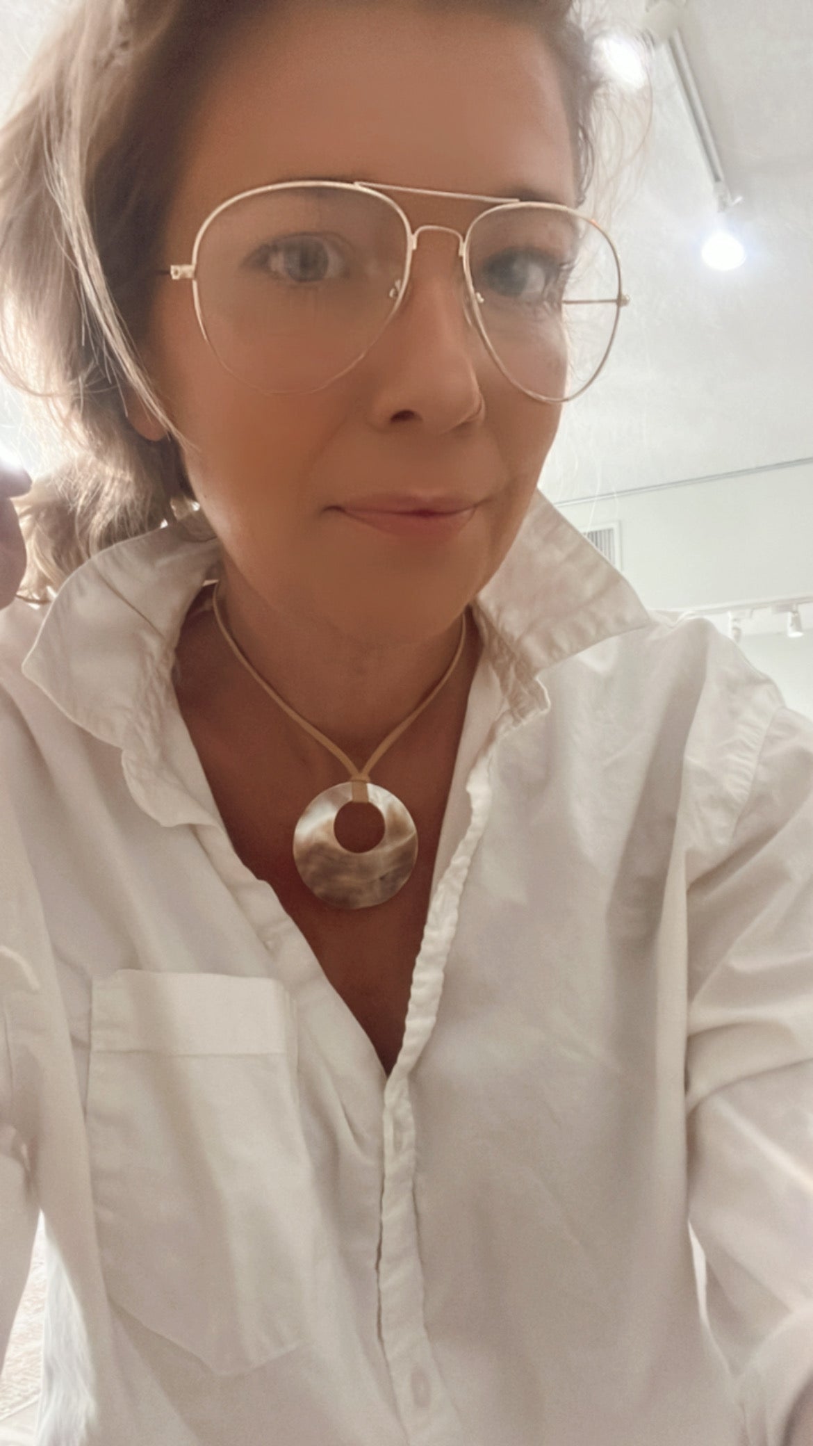 Natural Shell Necklace FINAL SALE