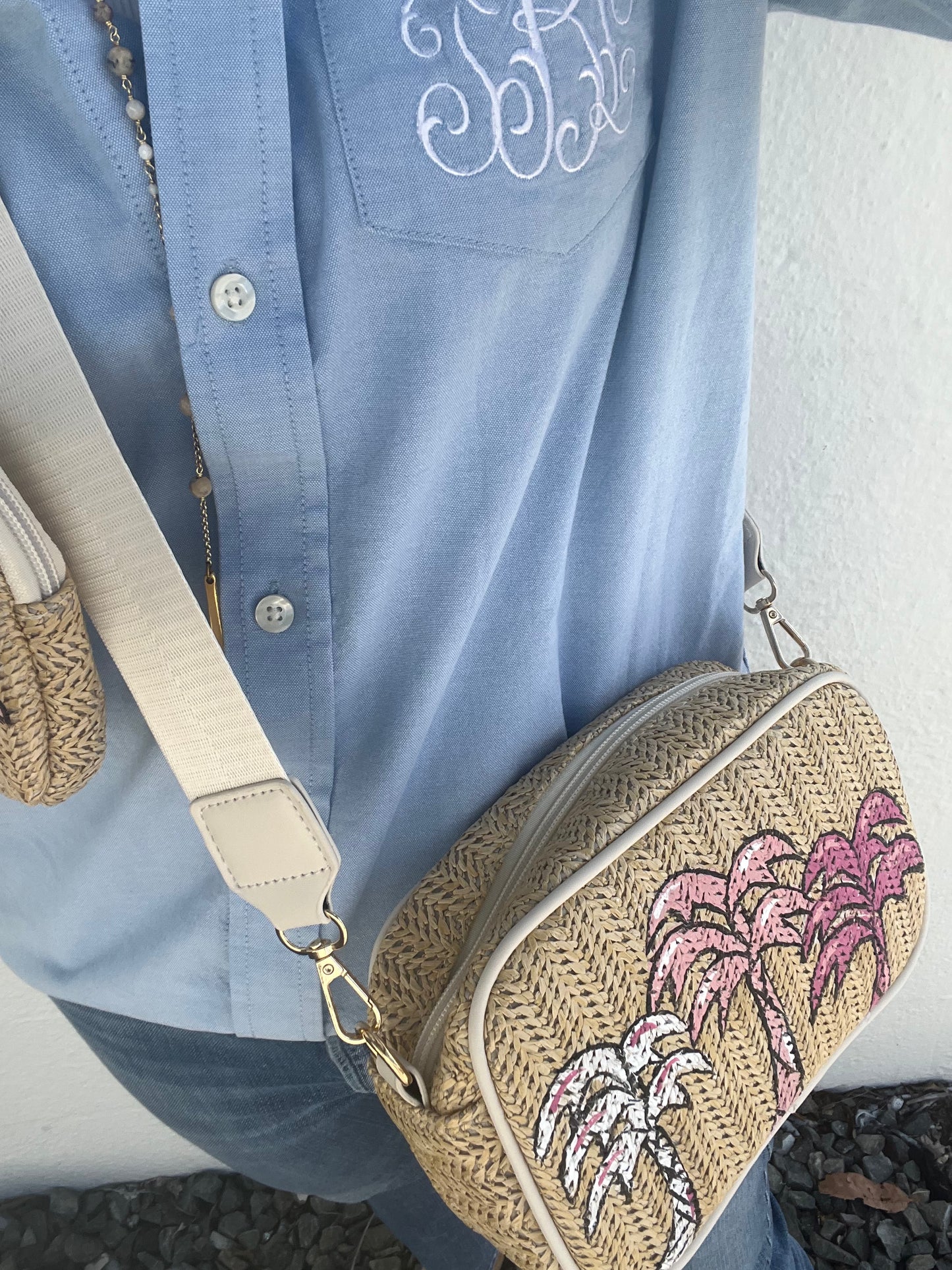 Crossbody with matching pouch