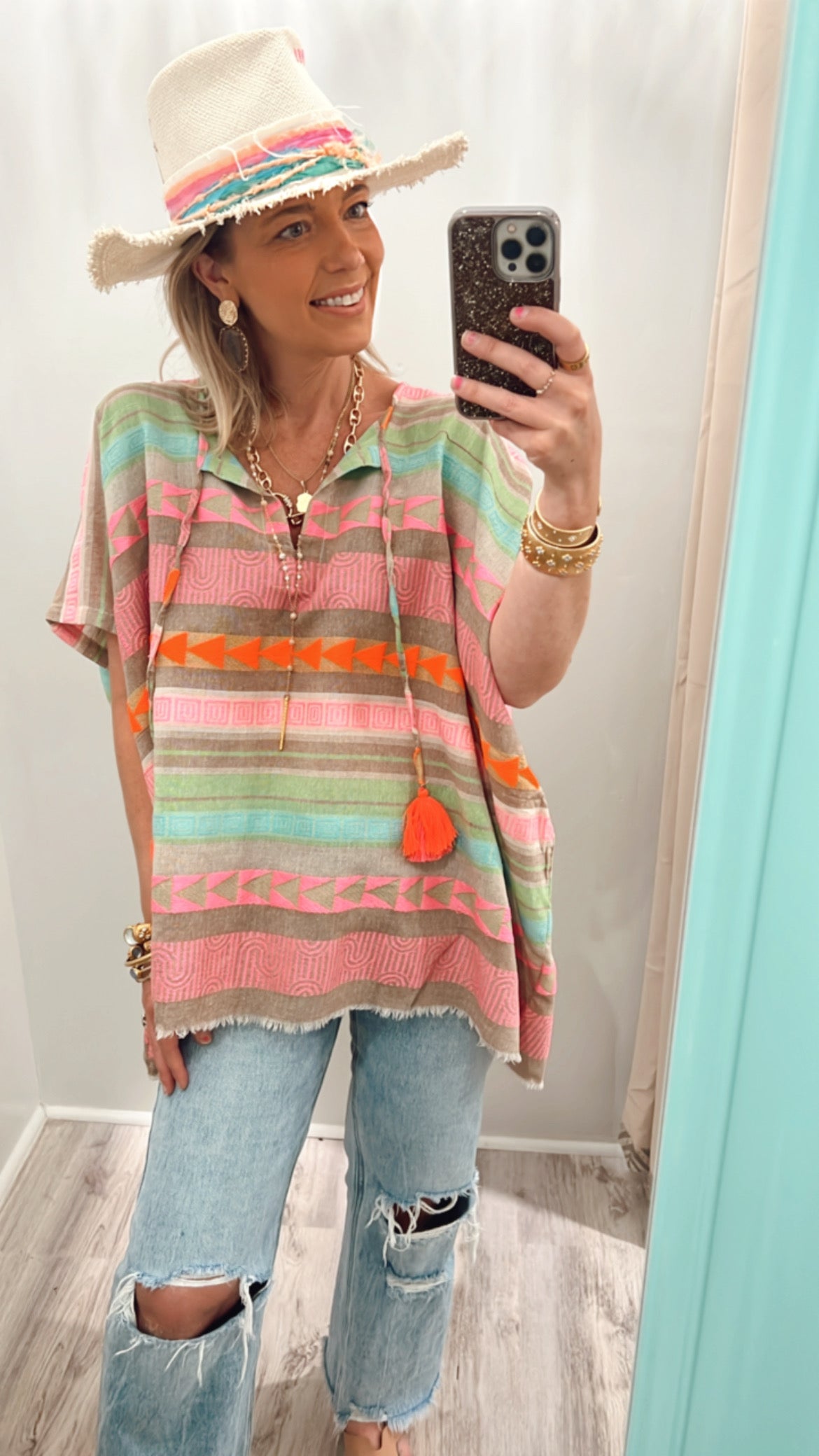 Rebecca Oversized Top *final sale