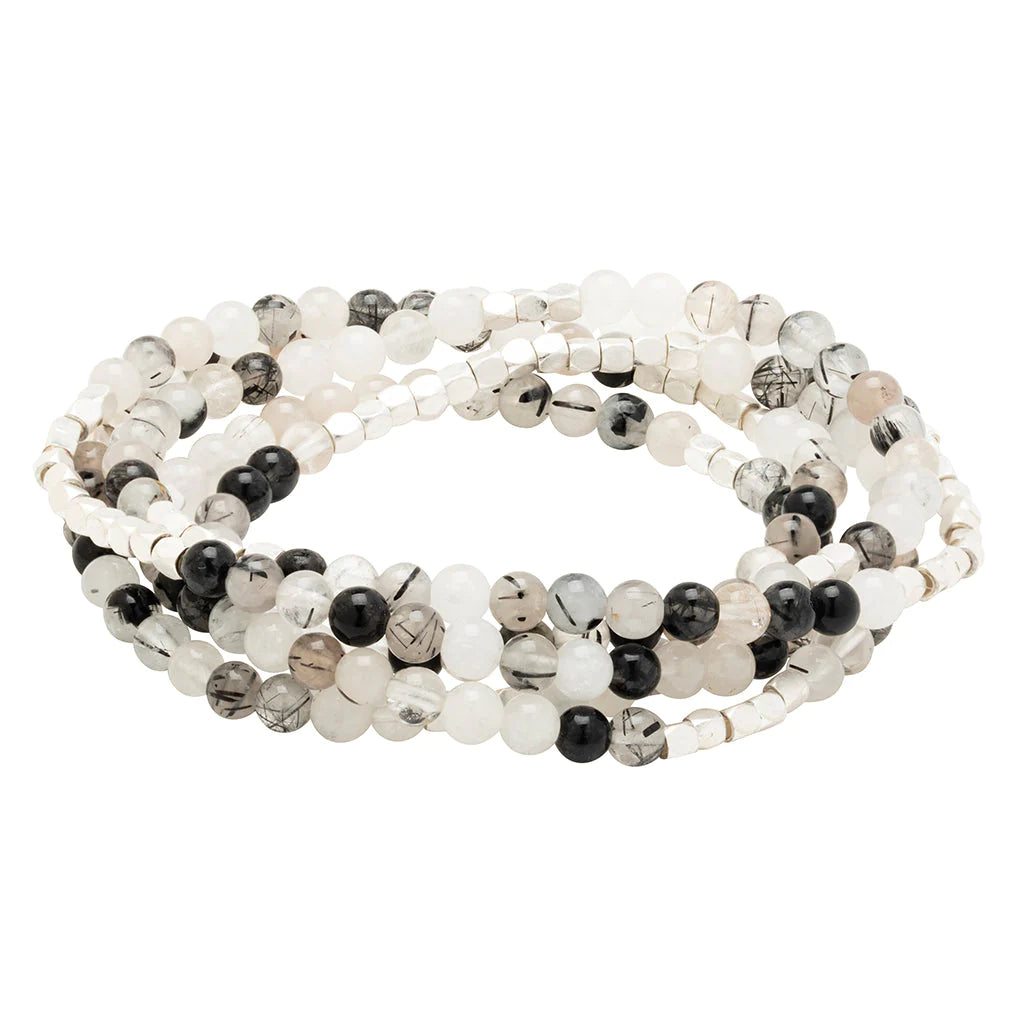 Tourmalinated Quartz - Stone of Protection