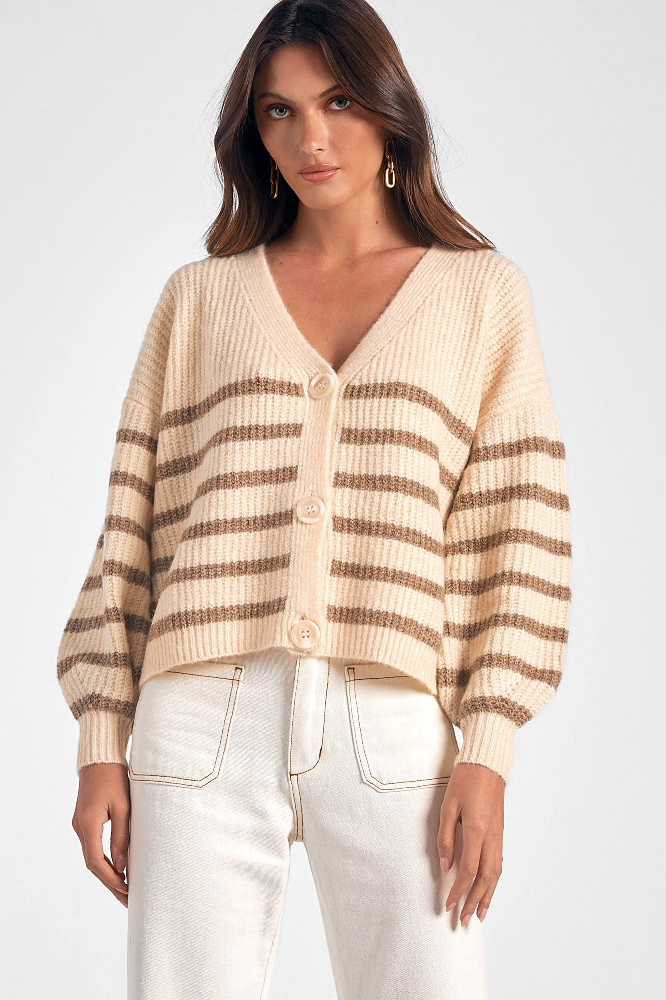 Tanner Striped Cardigan