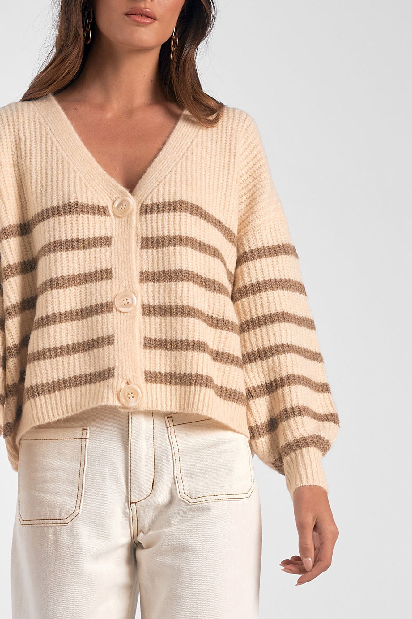 Tanner Striped Cardigan