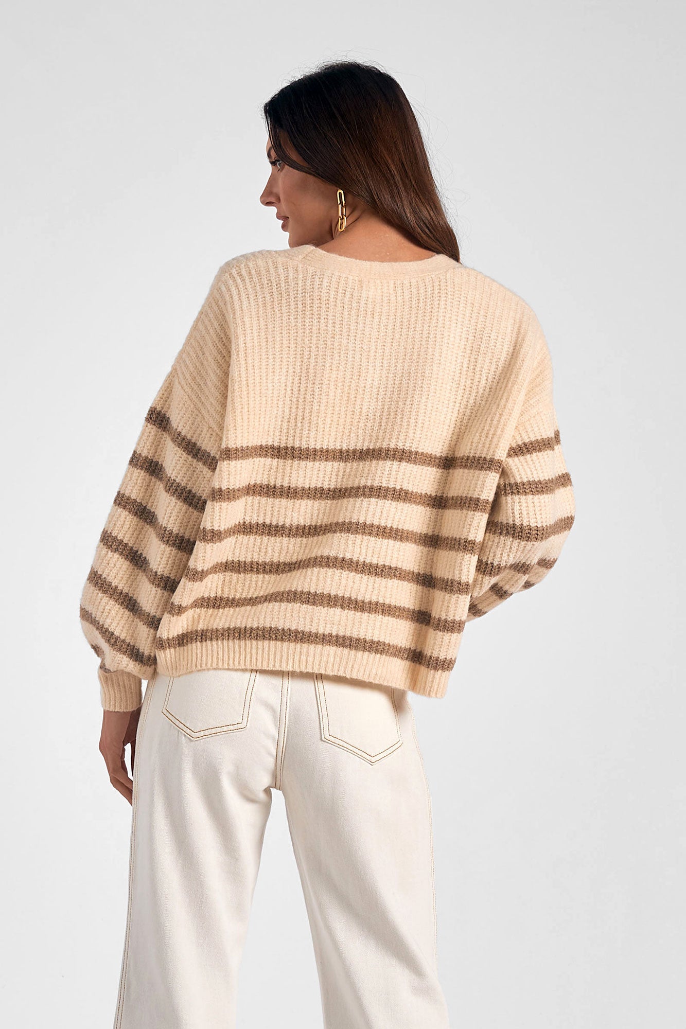 Tanner Striped Cardigan