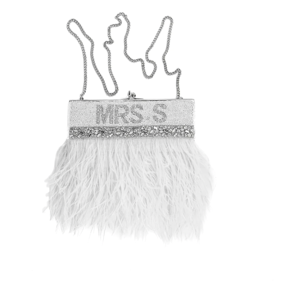 Custom Feather Bag - 2 color options