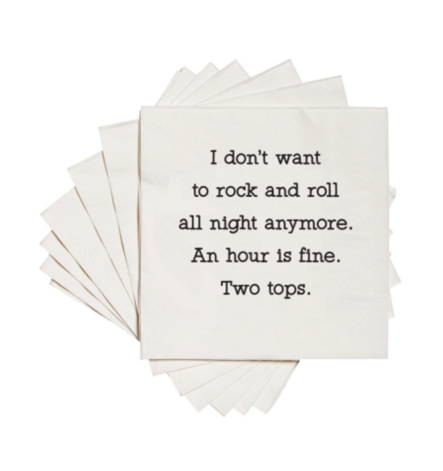 Elle Napkins * Multiple Sayings
