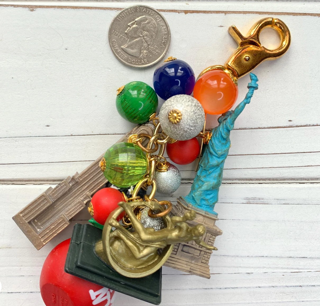 City Life Bag Charm *preorder currently being made in the USA