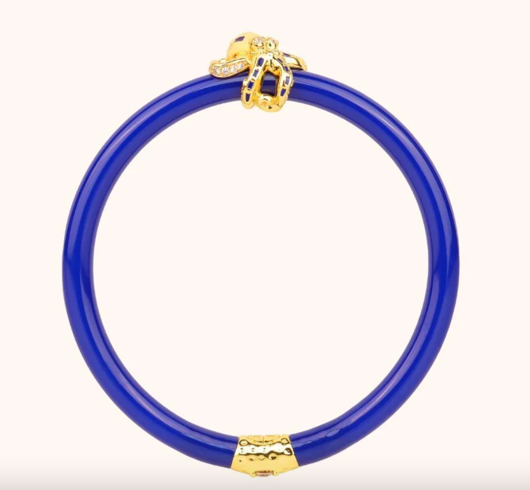 Fauna Octopus All Weather Bangle® (AWB®) - Lapis PREORDER