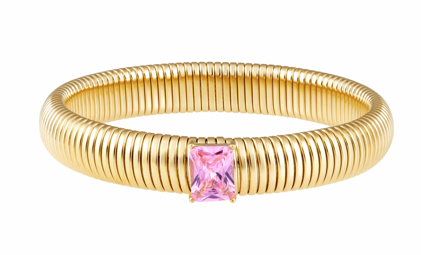 Serenity CZ Gold Bracelet