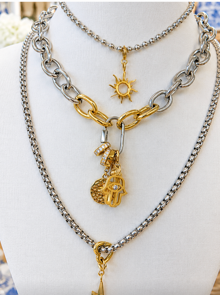 Protect Me Necklace (middle necklace)