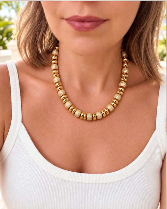 Frisbee Necklace