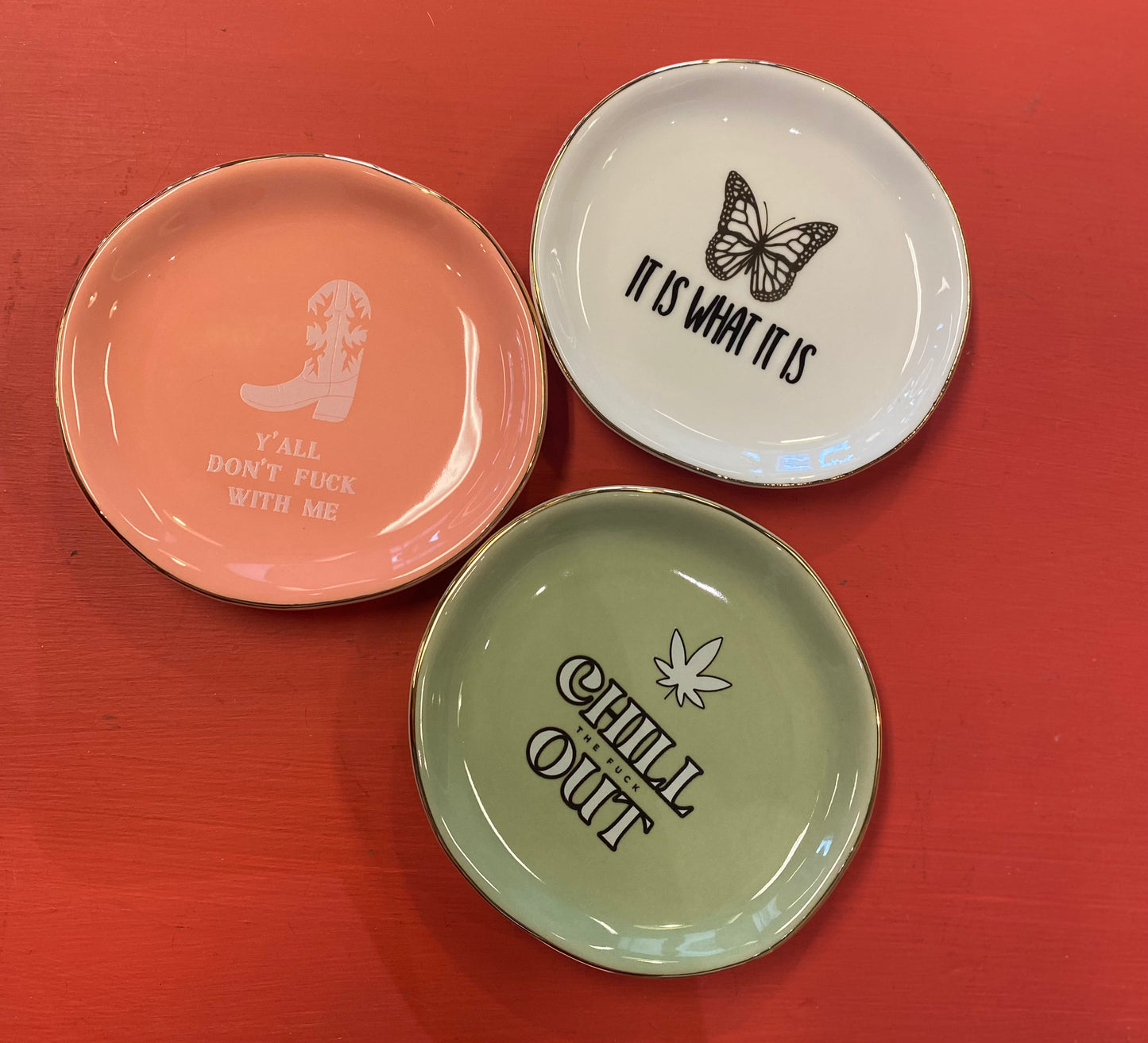 Round Trinket Tray